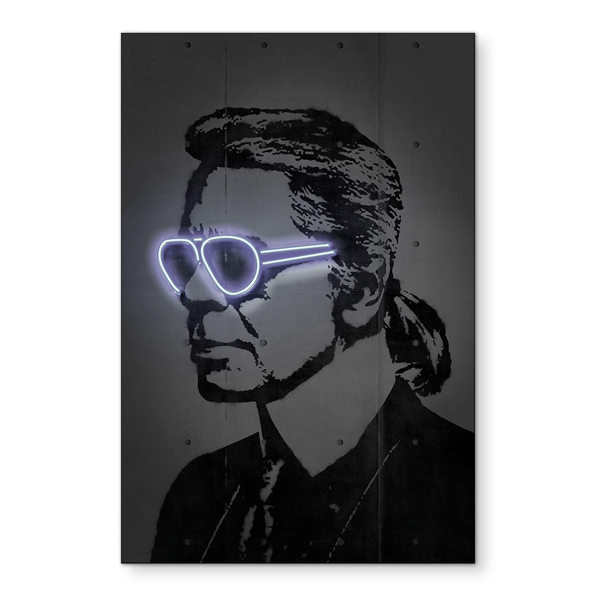 Billede Karl Lagerfeld - Mielu – print på aluminium (Alu-Dibond)