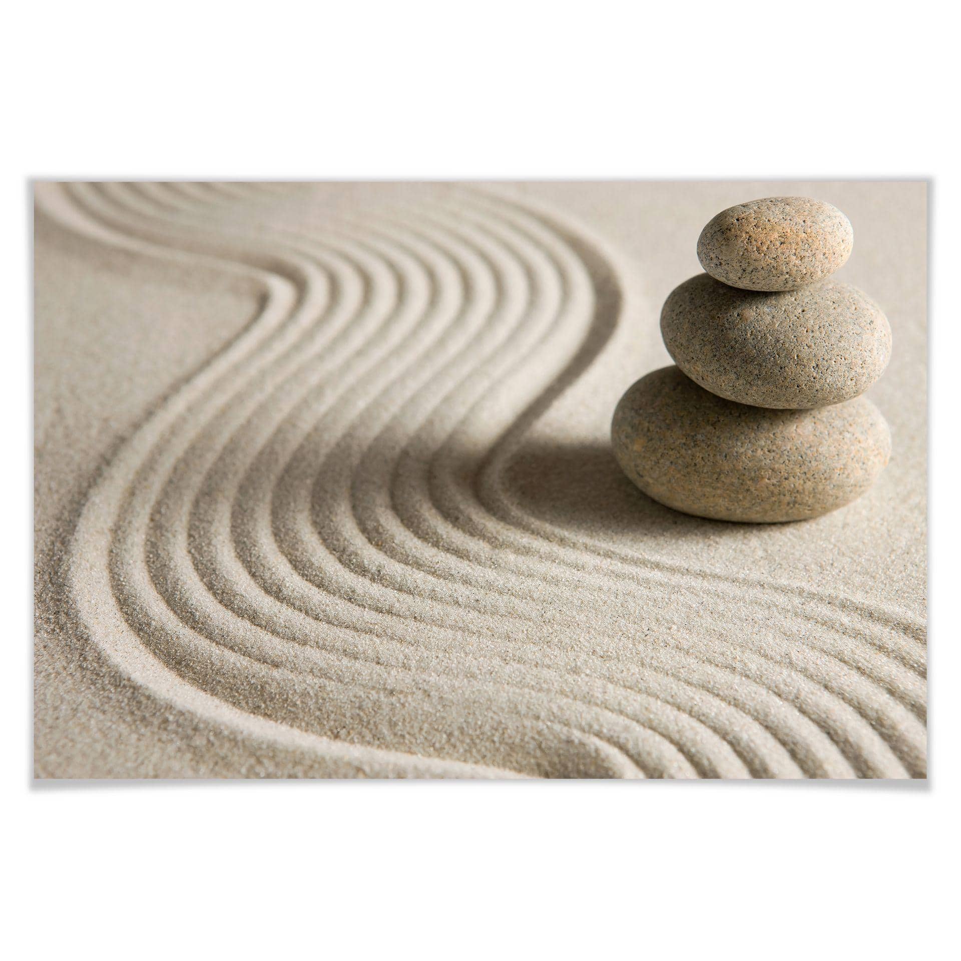 Poster - Stone in Sand 2