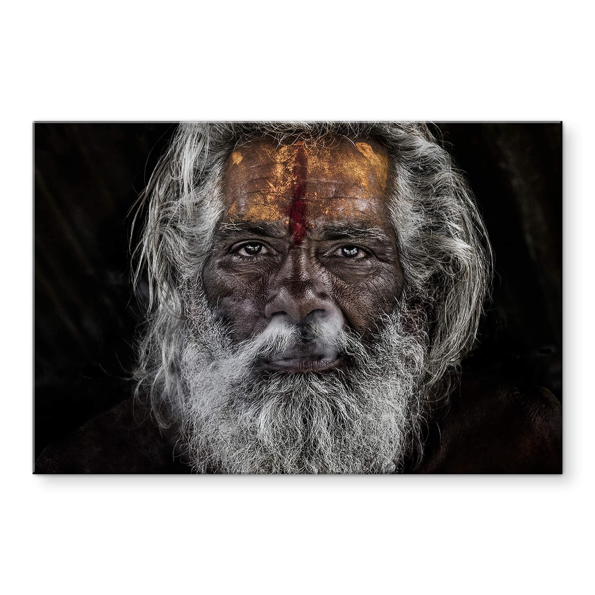 Akrylbillede Kuesta - Spiritualitet hos en sadhu i Indien