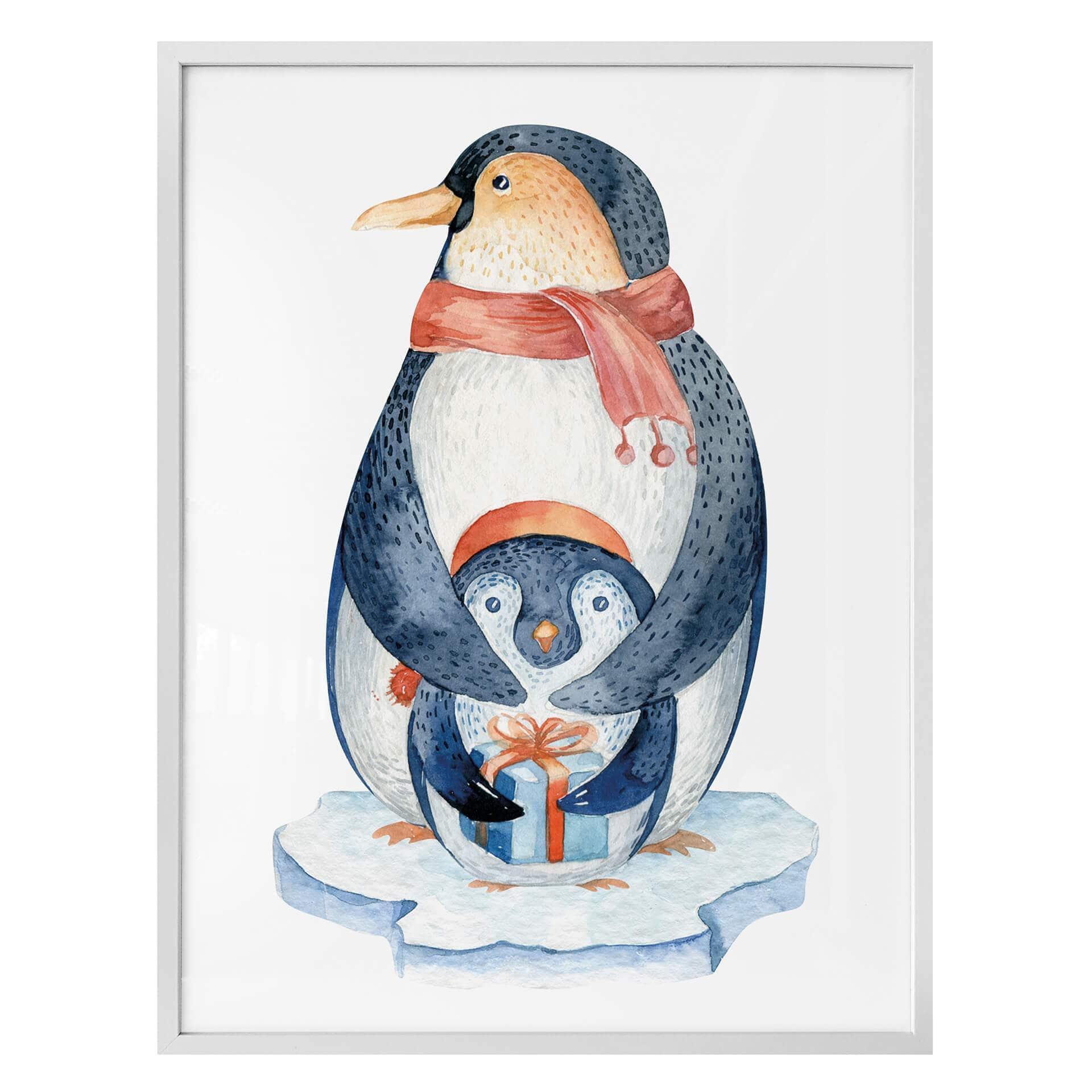 Póster Kvilis - El pingüino y el presente