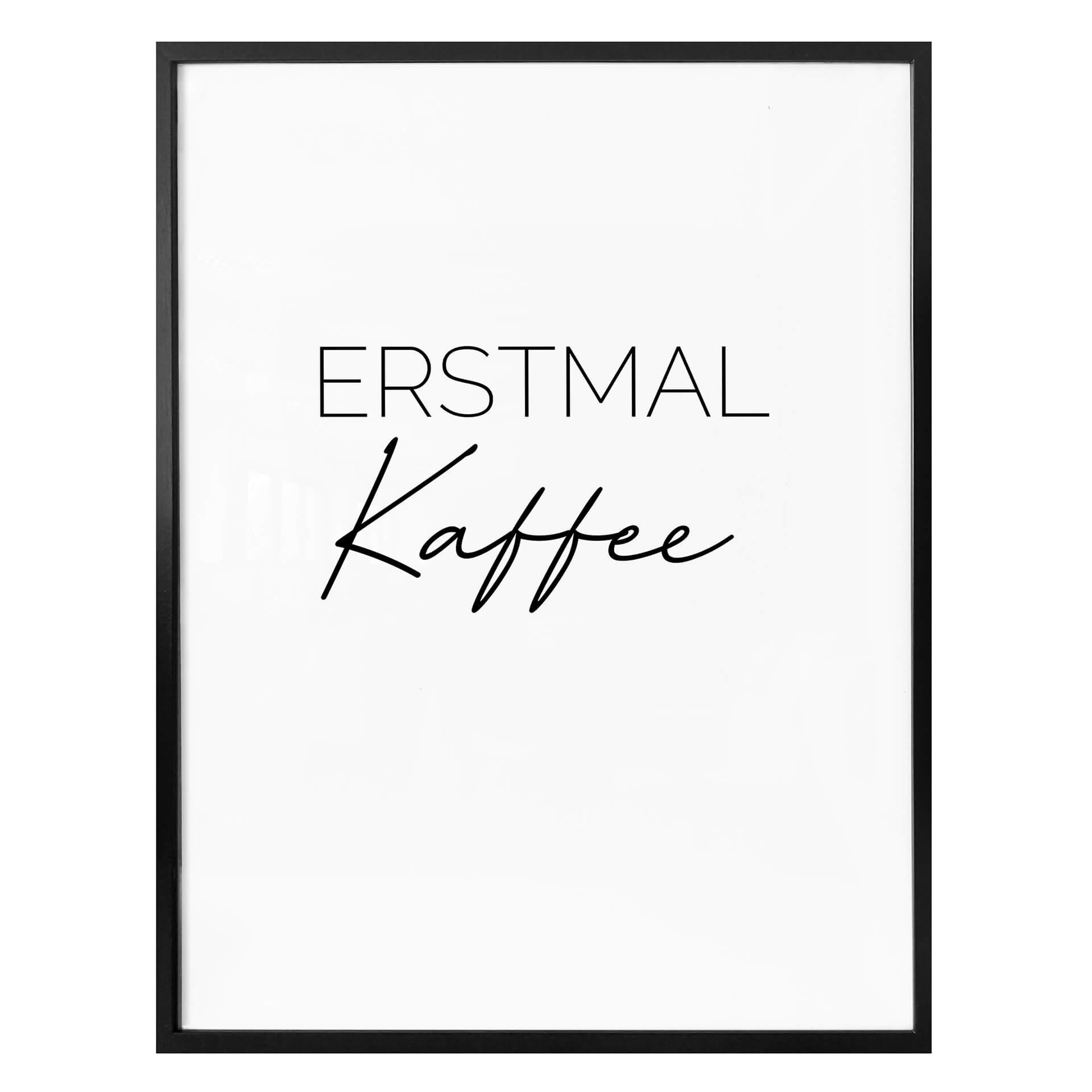 Poster Premier café
