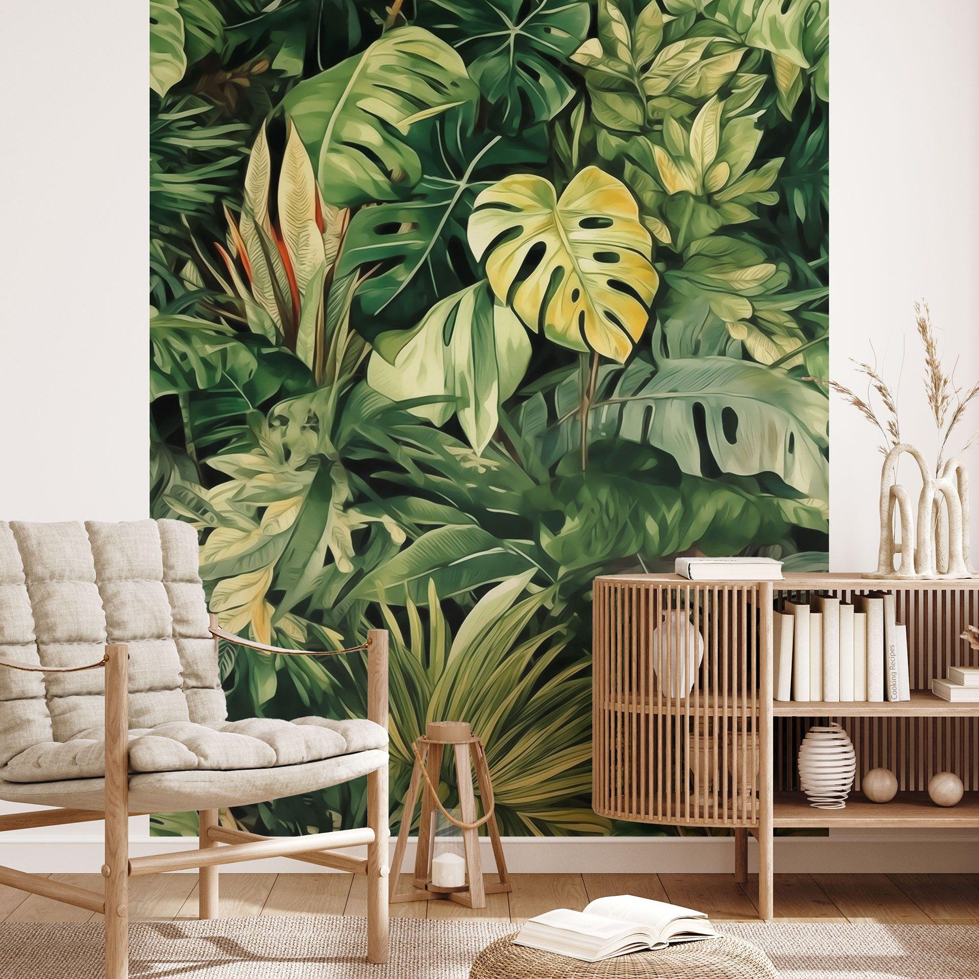 Urban Jungle - Jungleplanter - Fototapet fra Jaszke