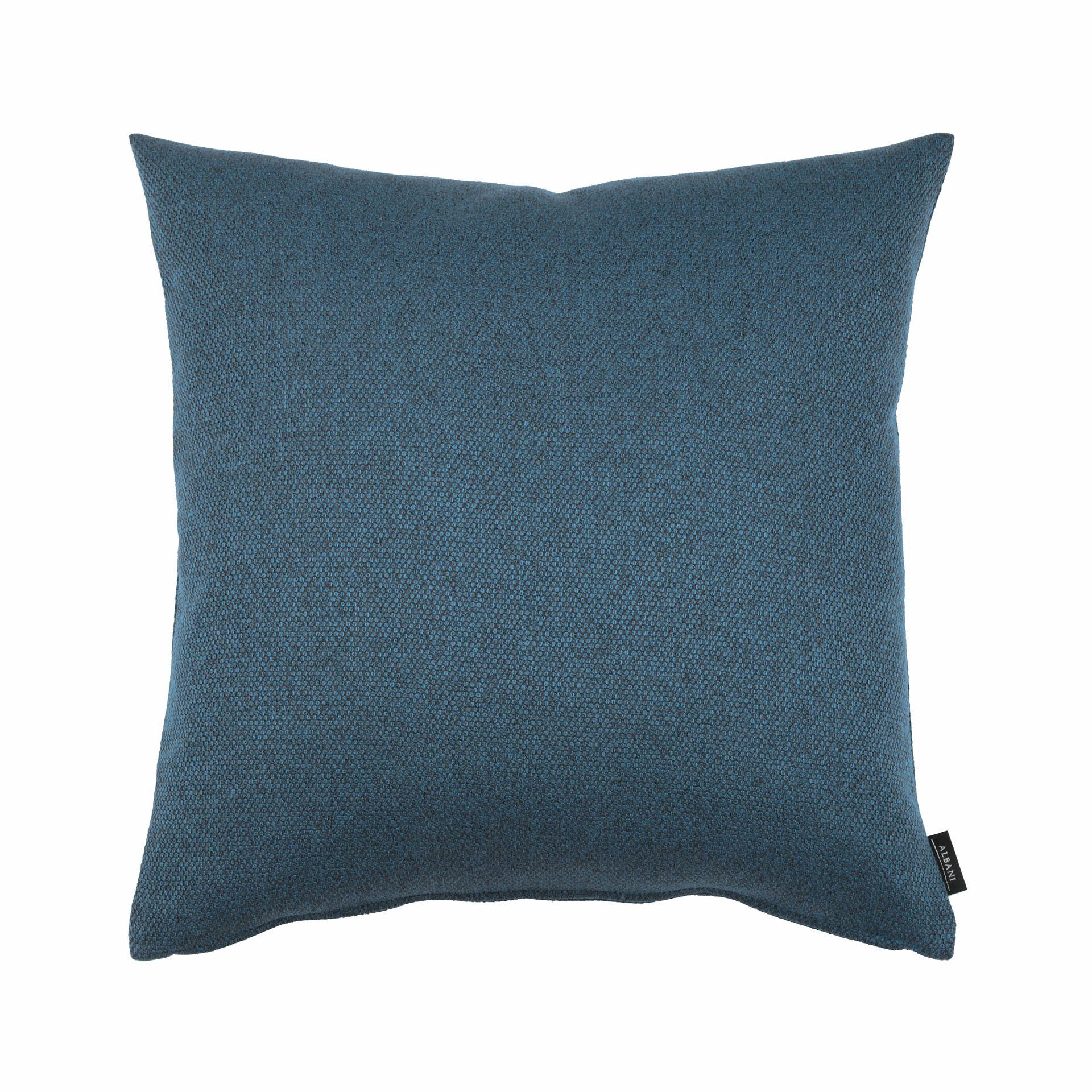 Uni Kissenhülle in jeansblau in 48x48 cm