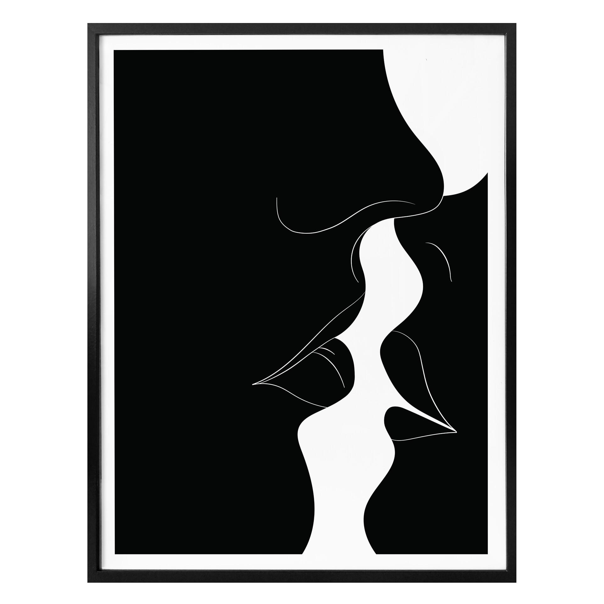 Póster Creadores Nórdicos - Beso negro