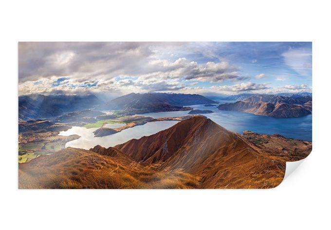 Poster Yan - View from Roys Peak panorama