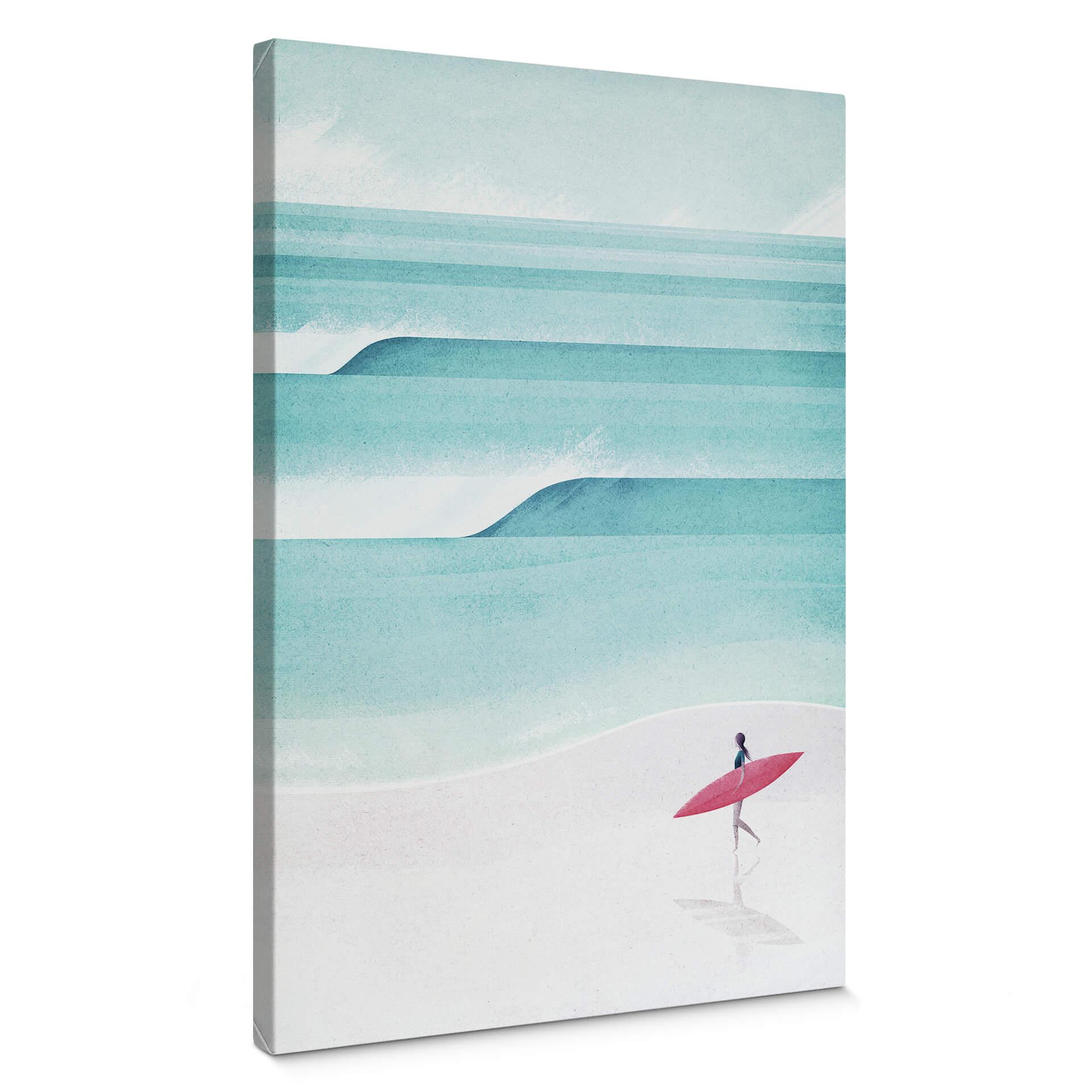 Lienzo Rivers - Surf Girl