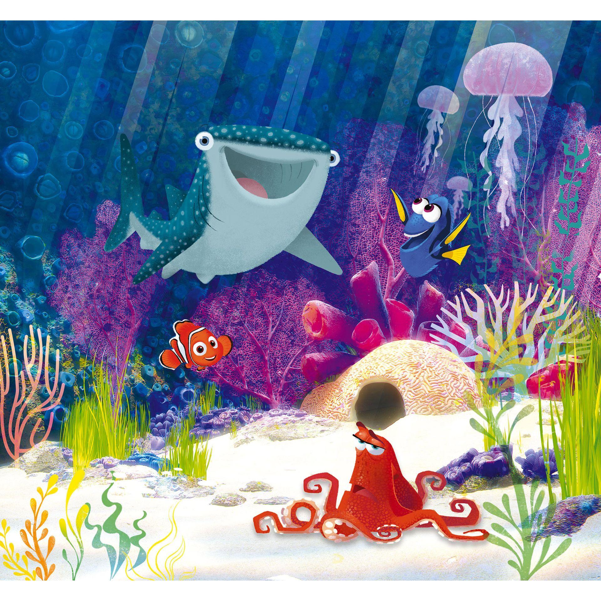 Tapet - Dory Aqua Party - 300 x 280 cm