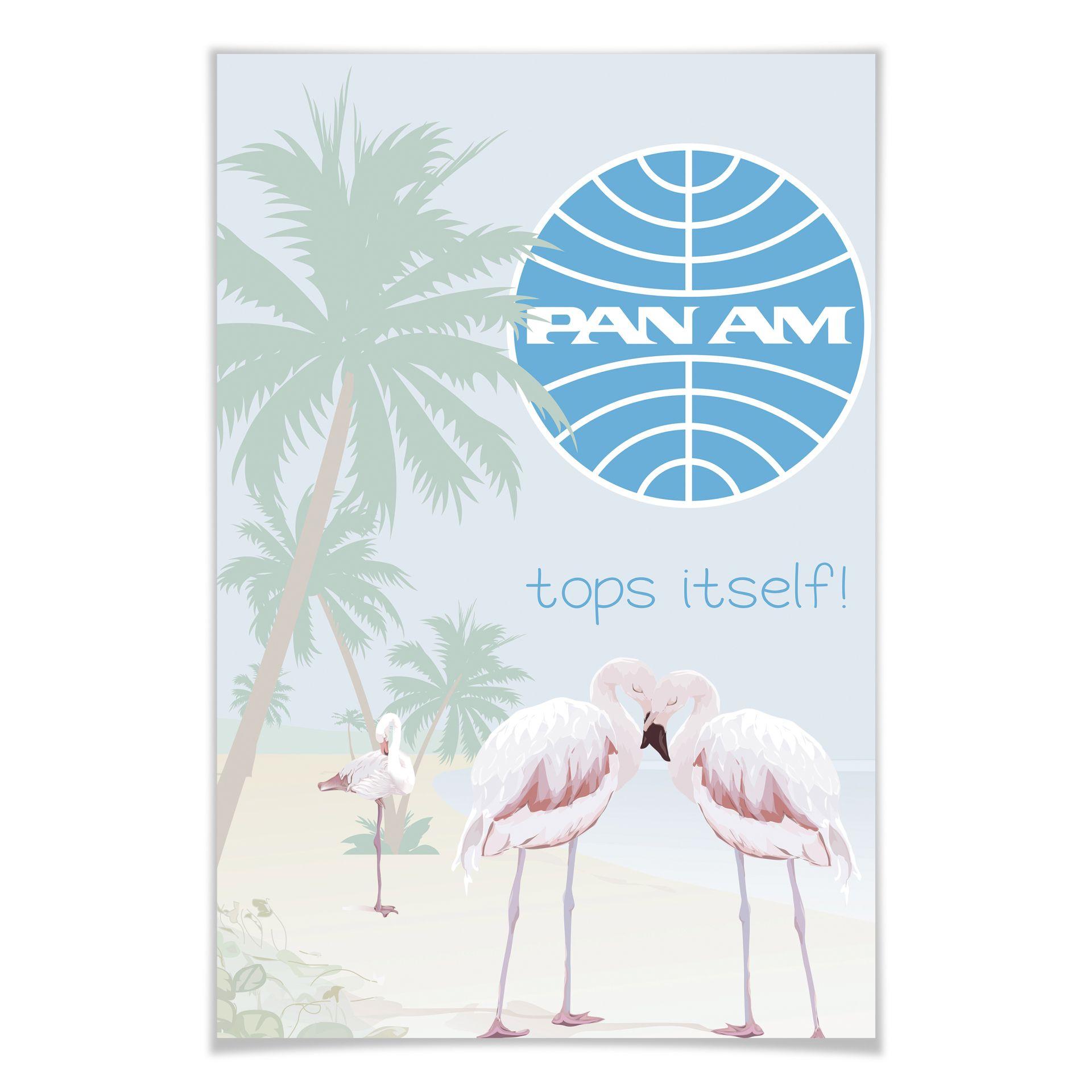 Plakat - PAN AM - Flamingo
