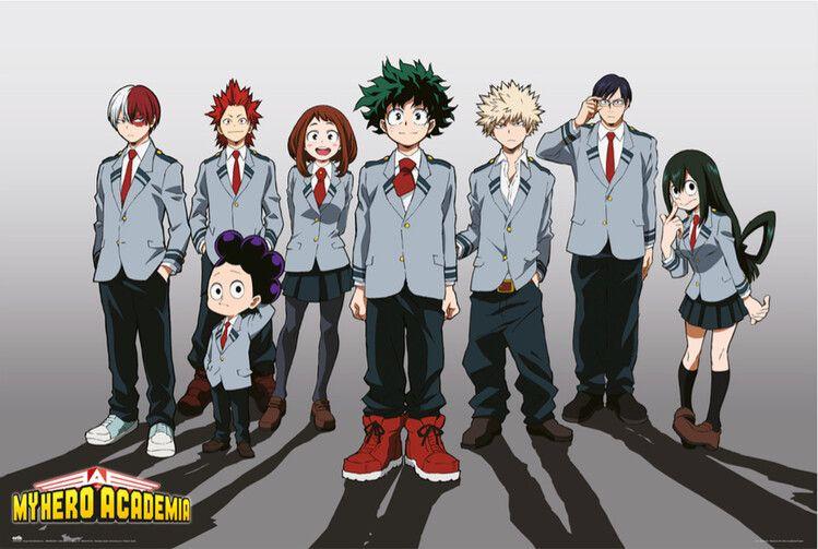 Poster, film poster My Hero Academia - Uniform Version 91,5x61 cm