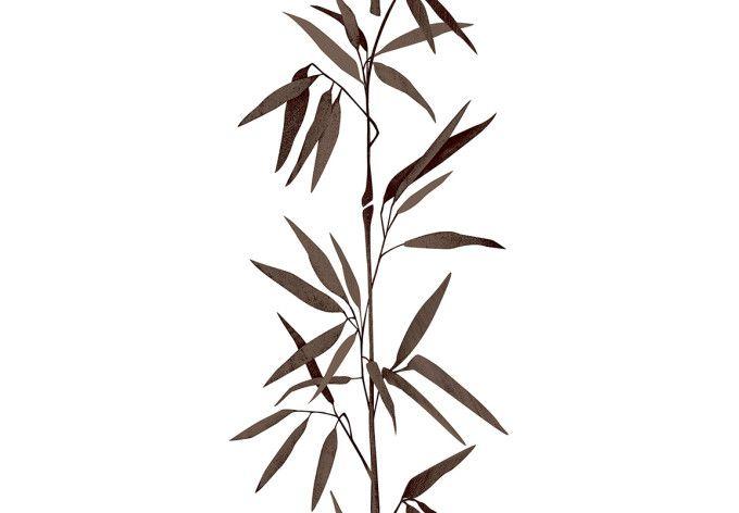 Livingwalls dekorations bannere pop.up, brun, hvid
