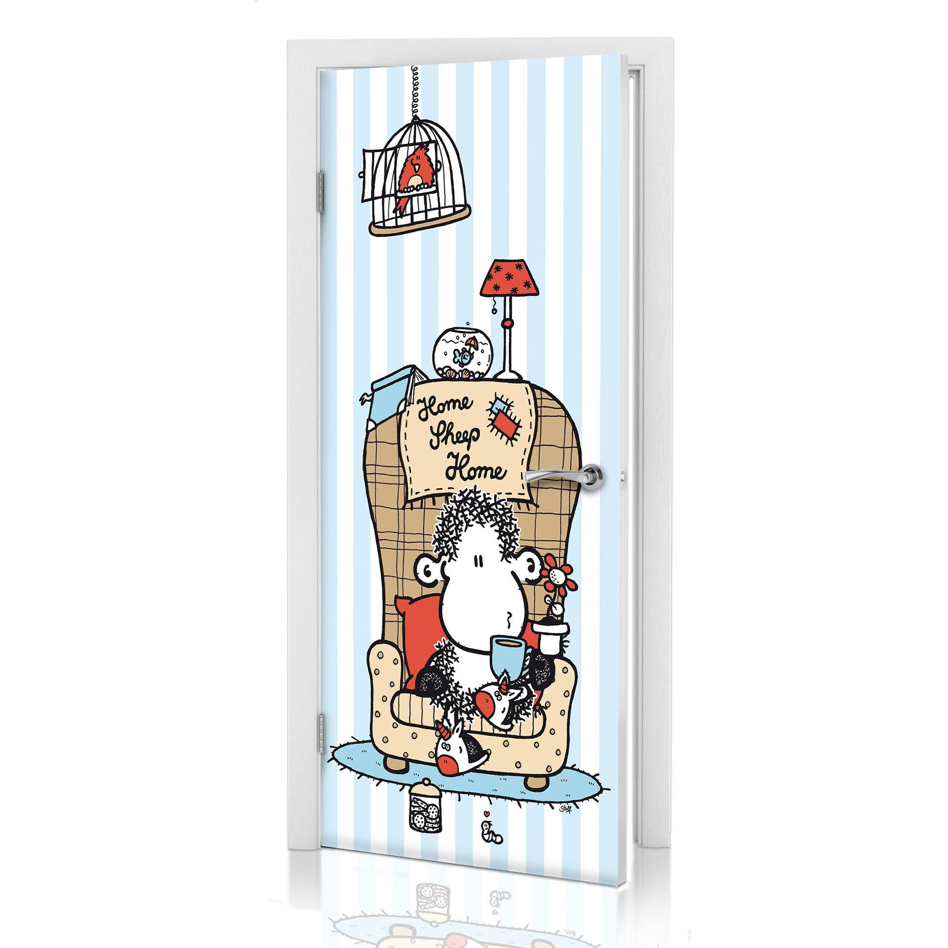 Türdesign sheepworld Home Sheep Home Tea Time 91x200 cm