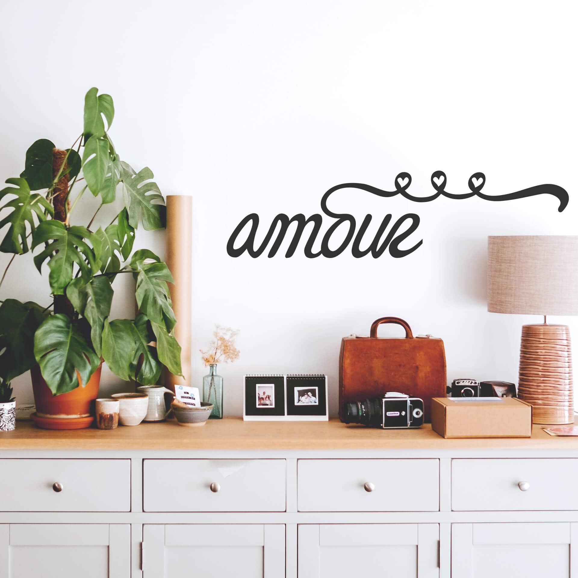 Amour wallsticker