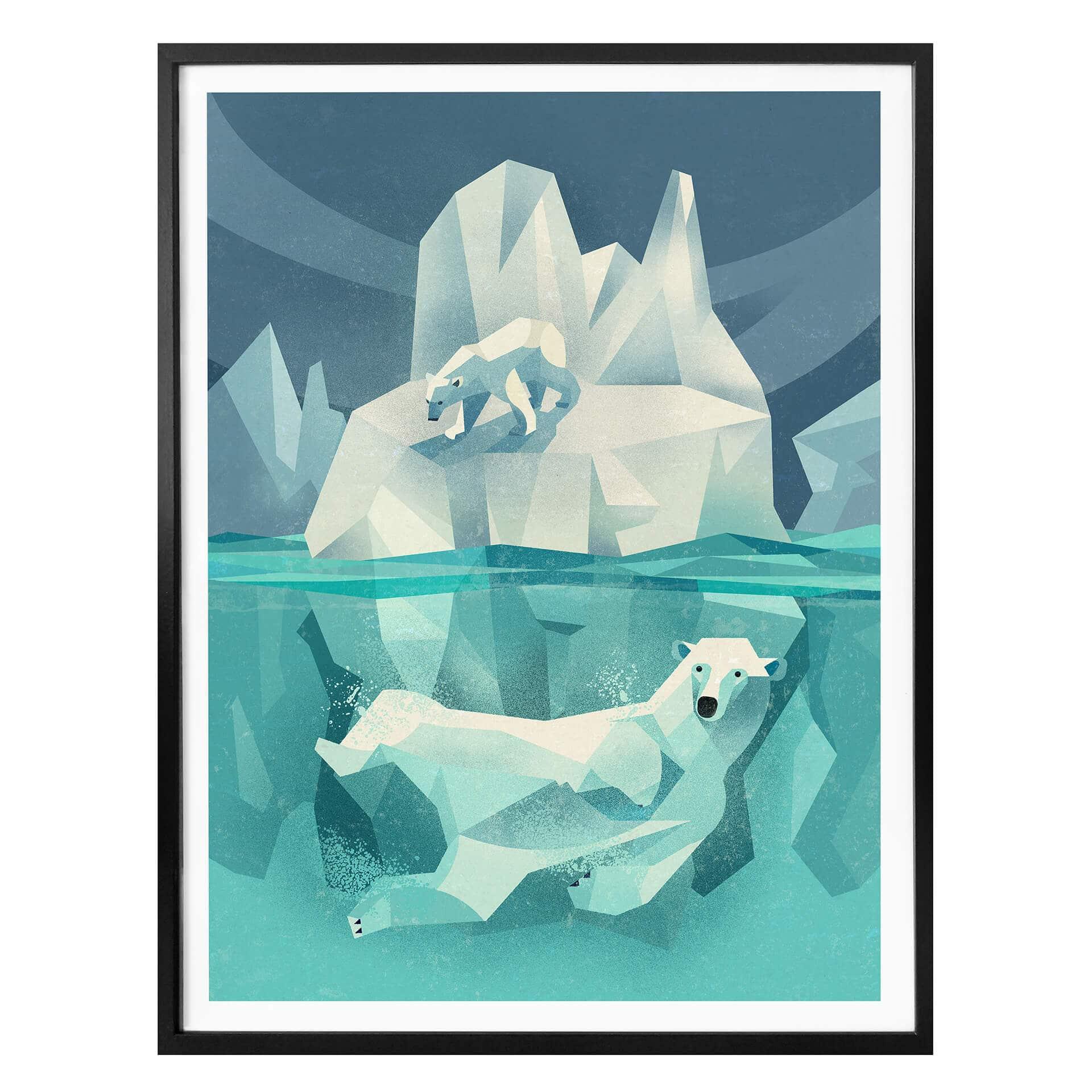 Plakat - Braun - Polar Bear