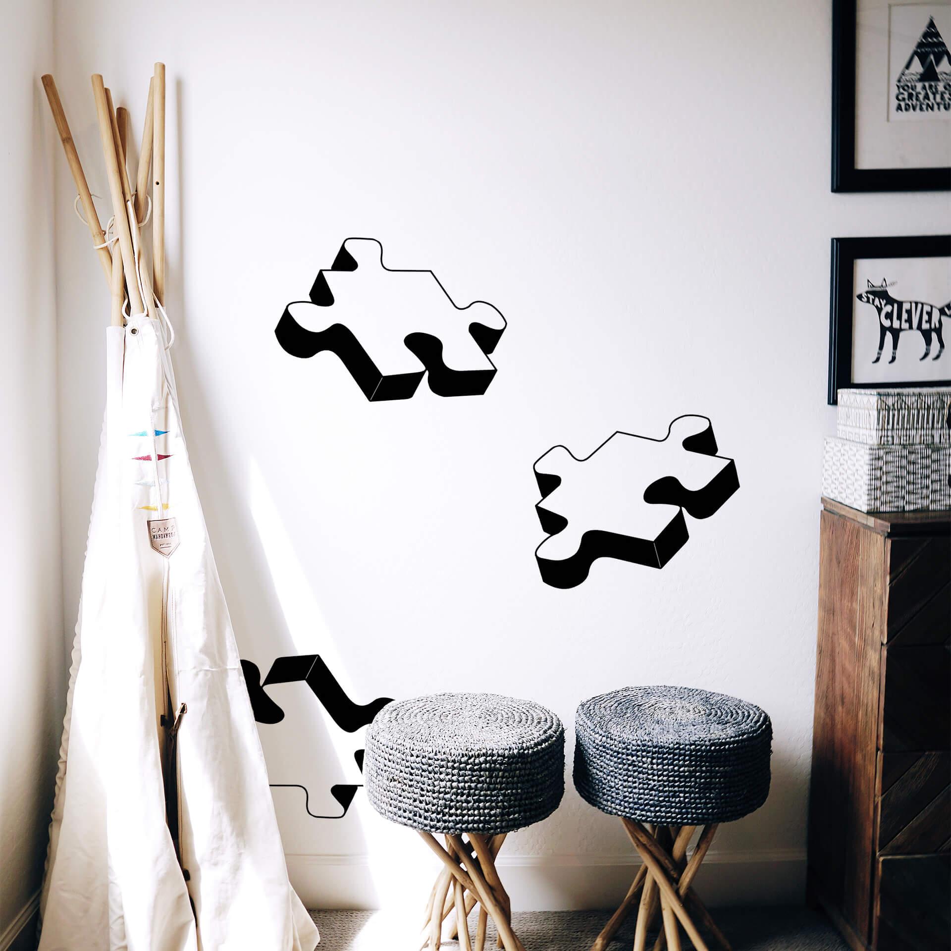Wallsticker - Puslebrikker