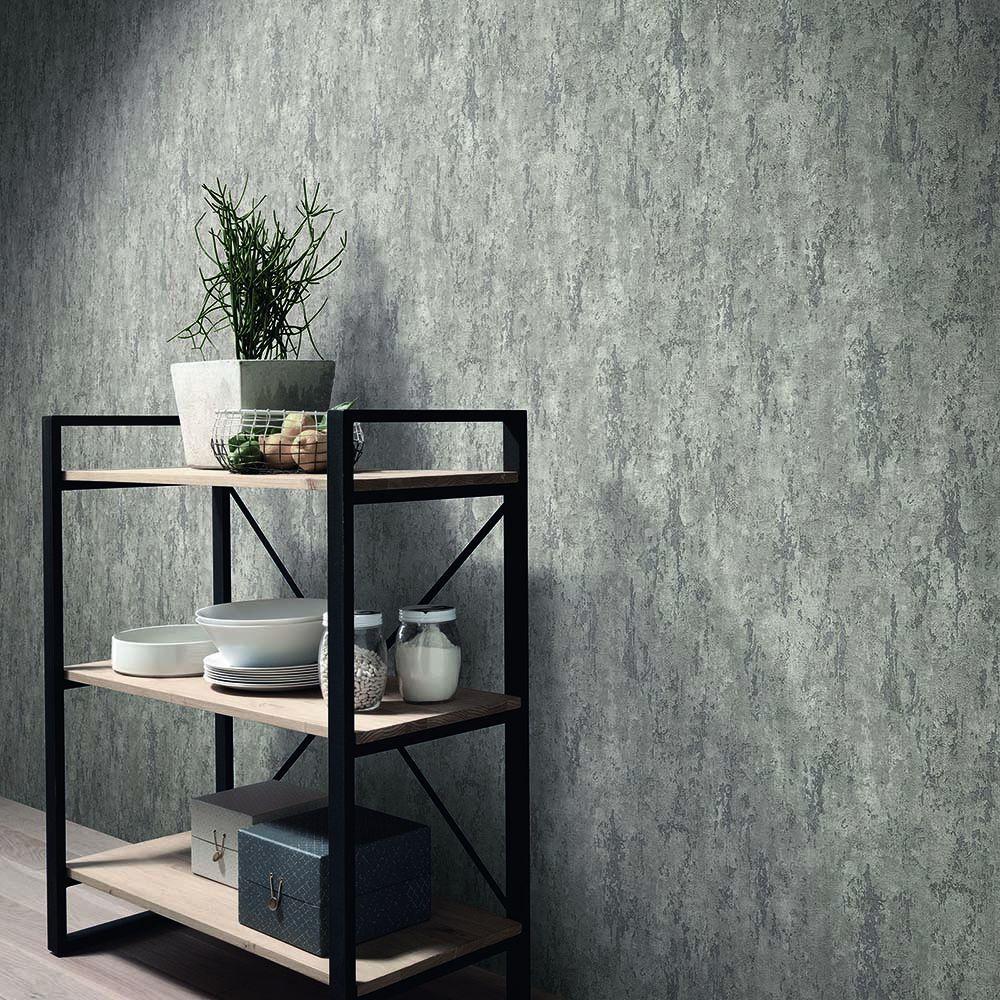 Metaloptisk tapet, metaltapet Fashion for Walls 4 af Guido Maria Kretschmer beige
