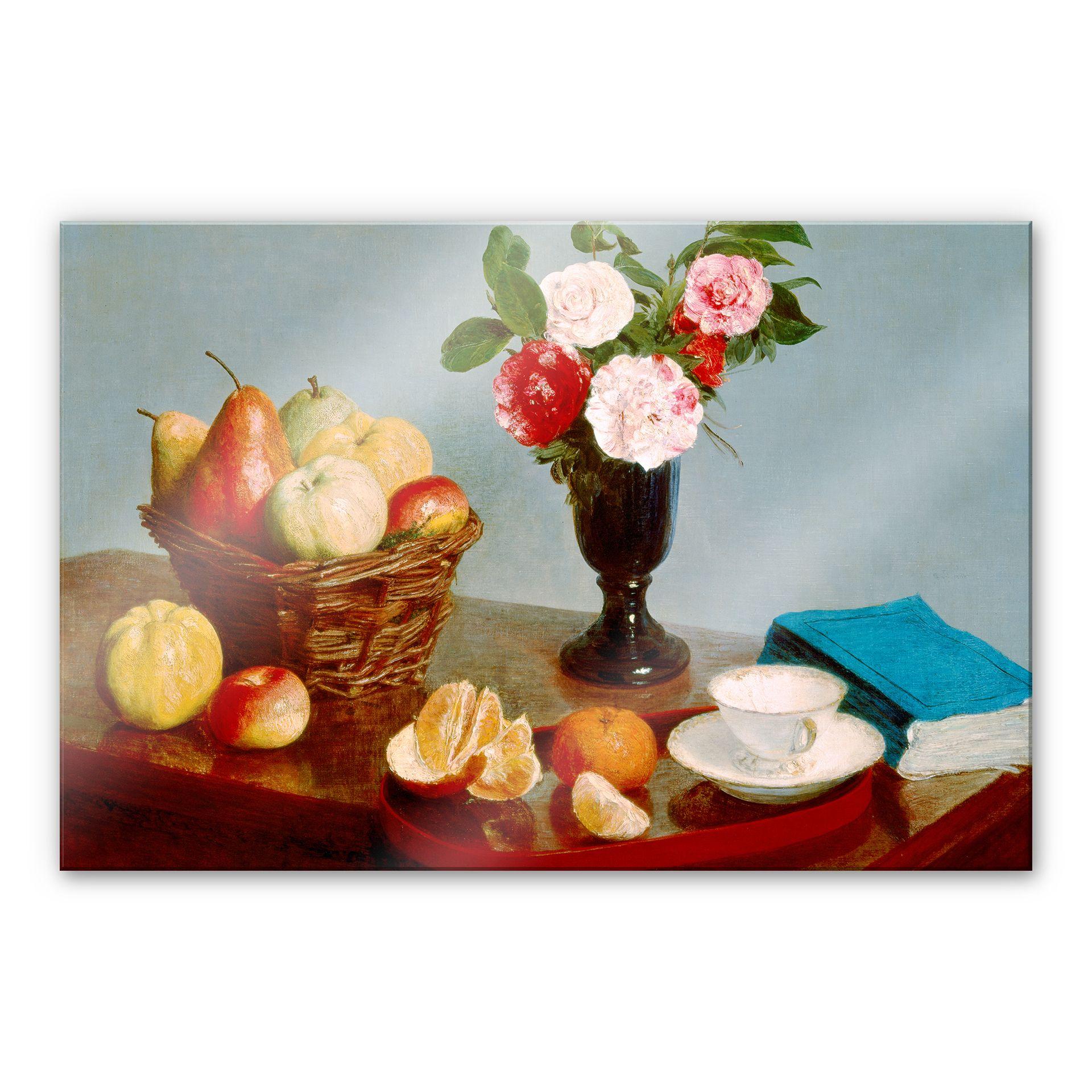 Akrylbillede Fantin-Latour - Stilleben