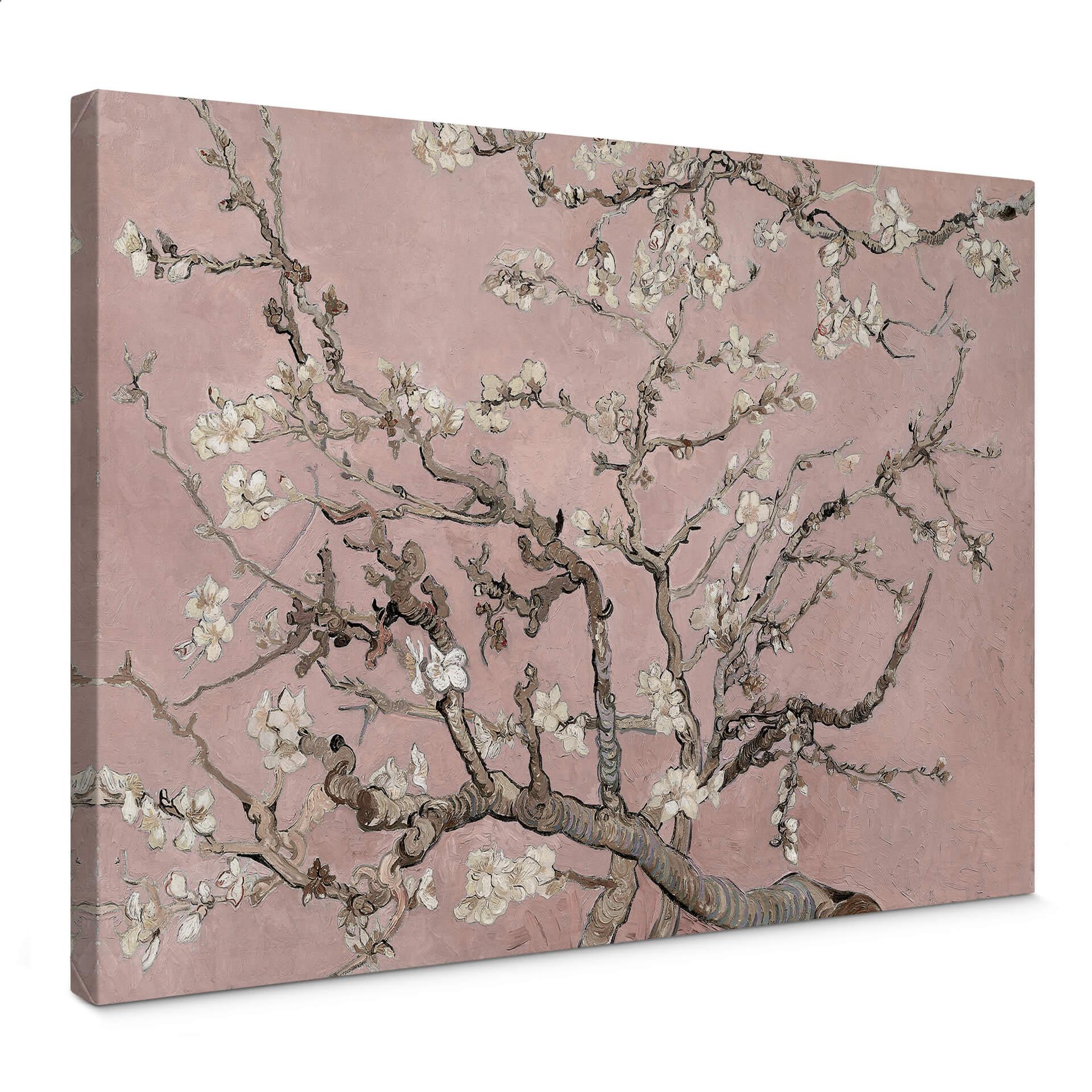 Lienzo van Gogh - Almendro en Flor Rosado