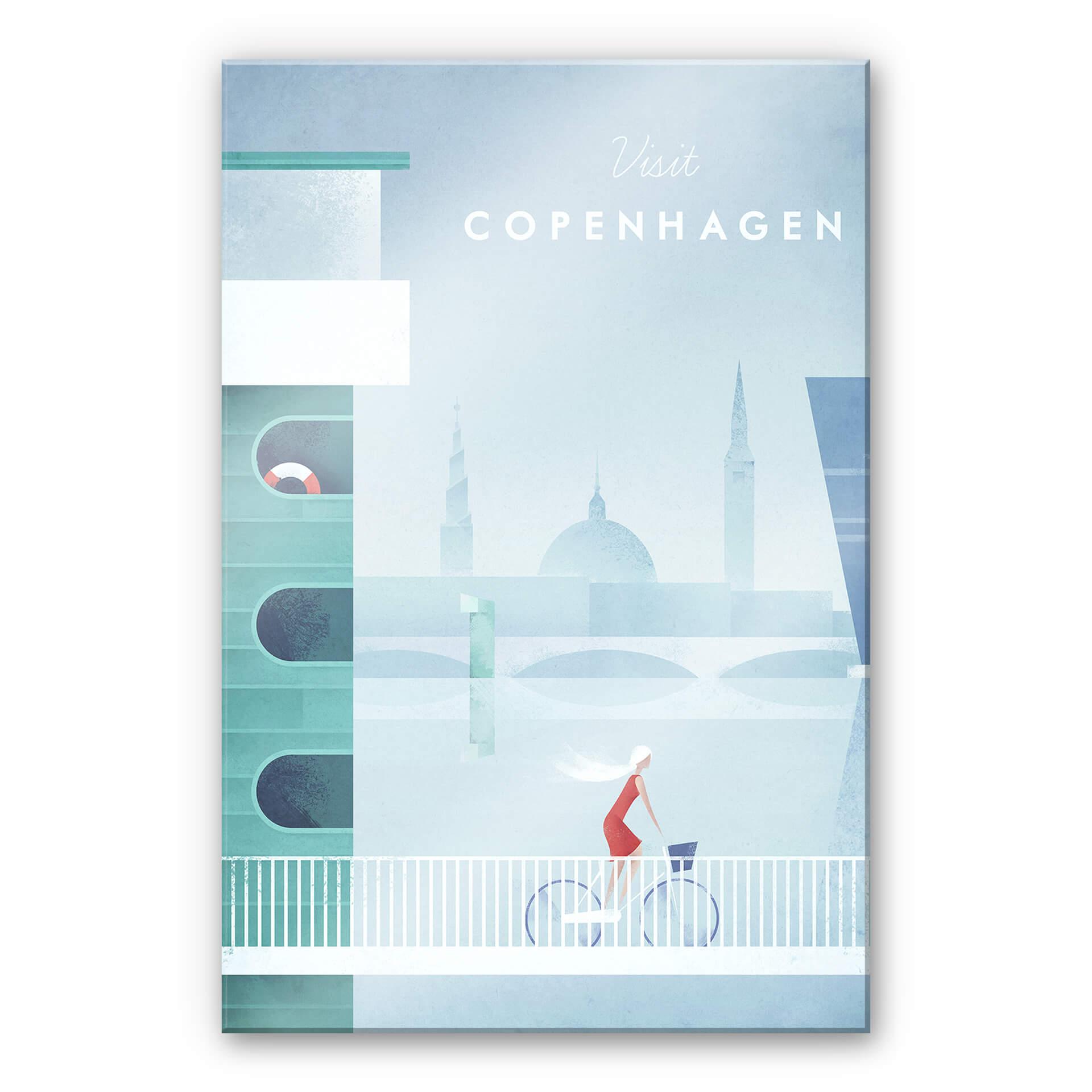 Akrylbillede Rivers - Copenhagen