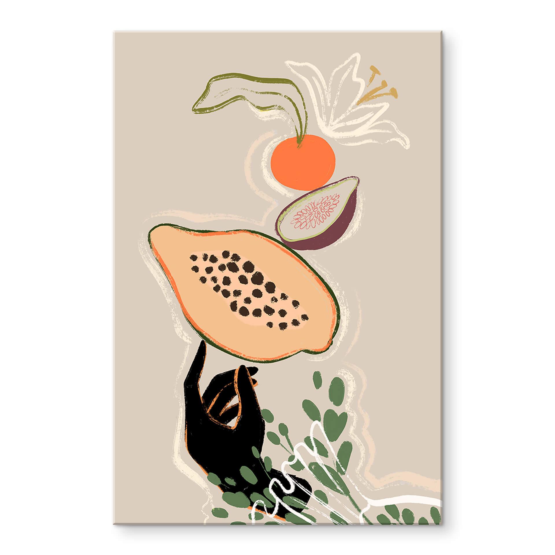 Akrylbillede Arty Guava - Papaya Balance