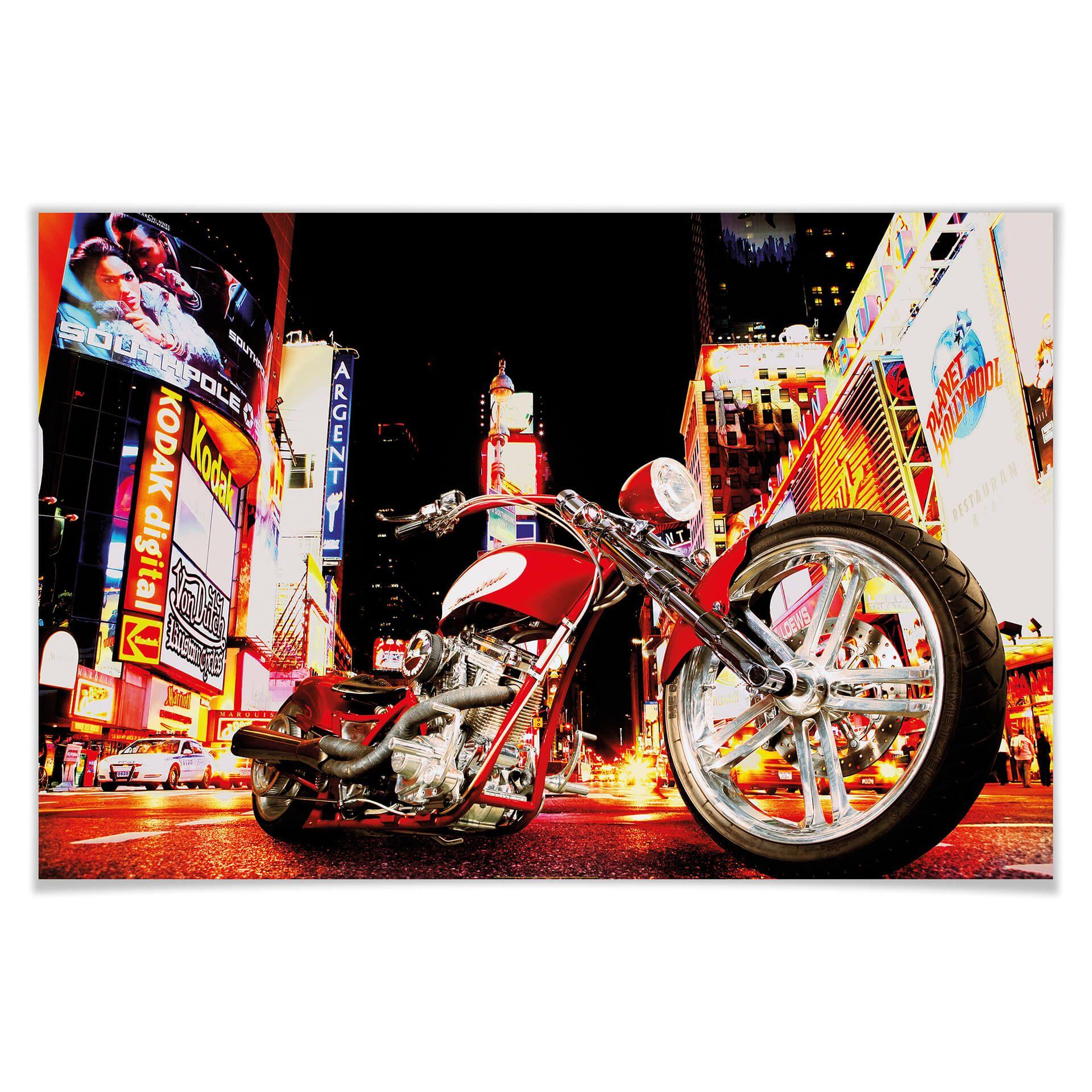 Giant Art® XXL-Poster Midnight Rider - 175x115 cm