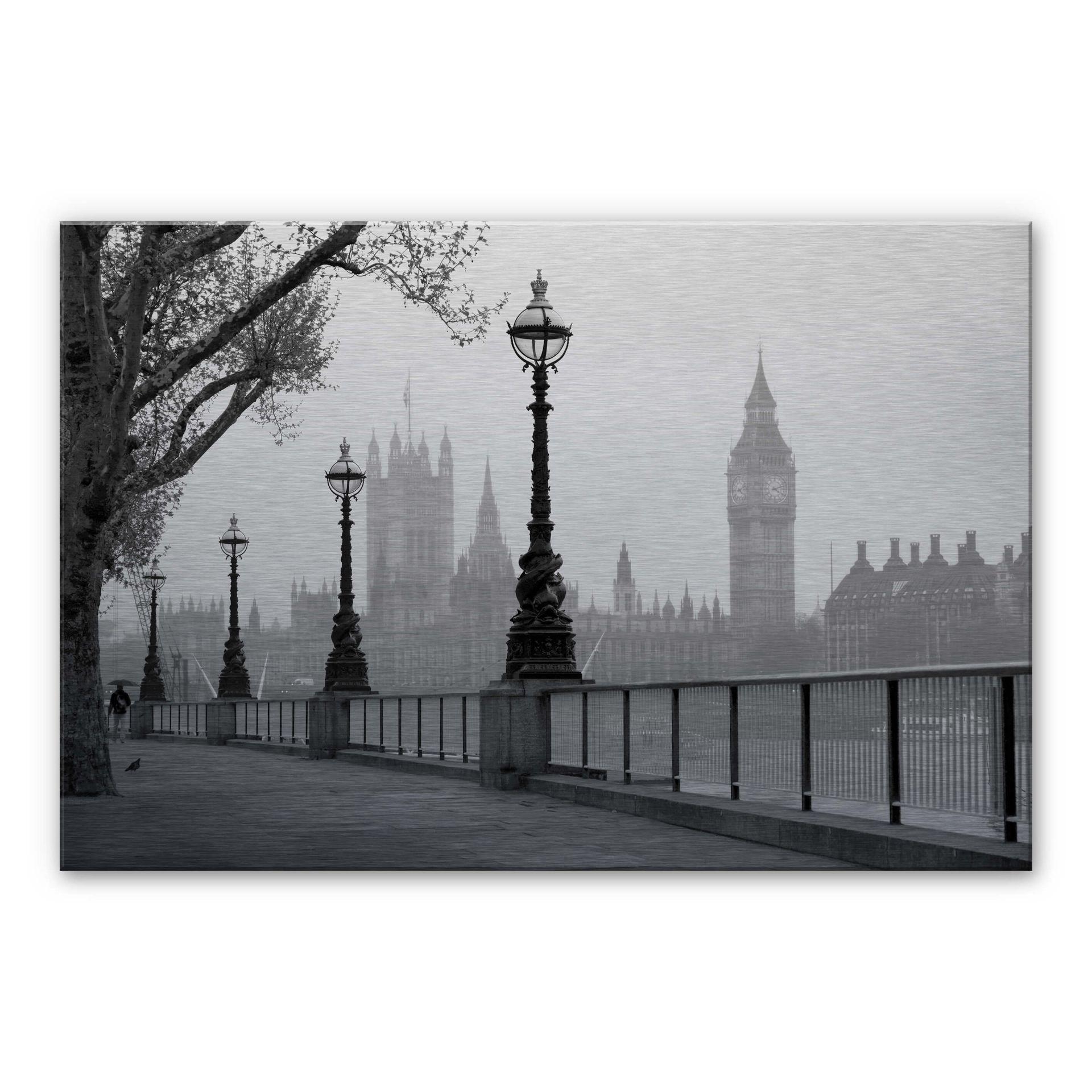 Palace of Westminster – print på aluminium (Alu-Dibond)