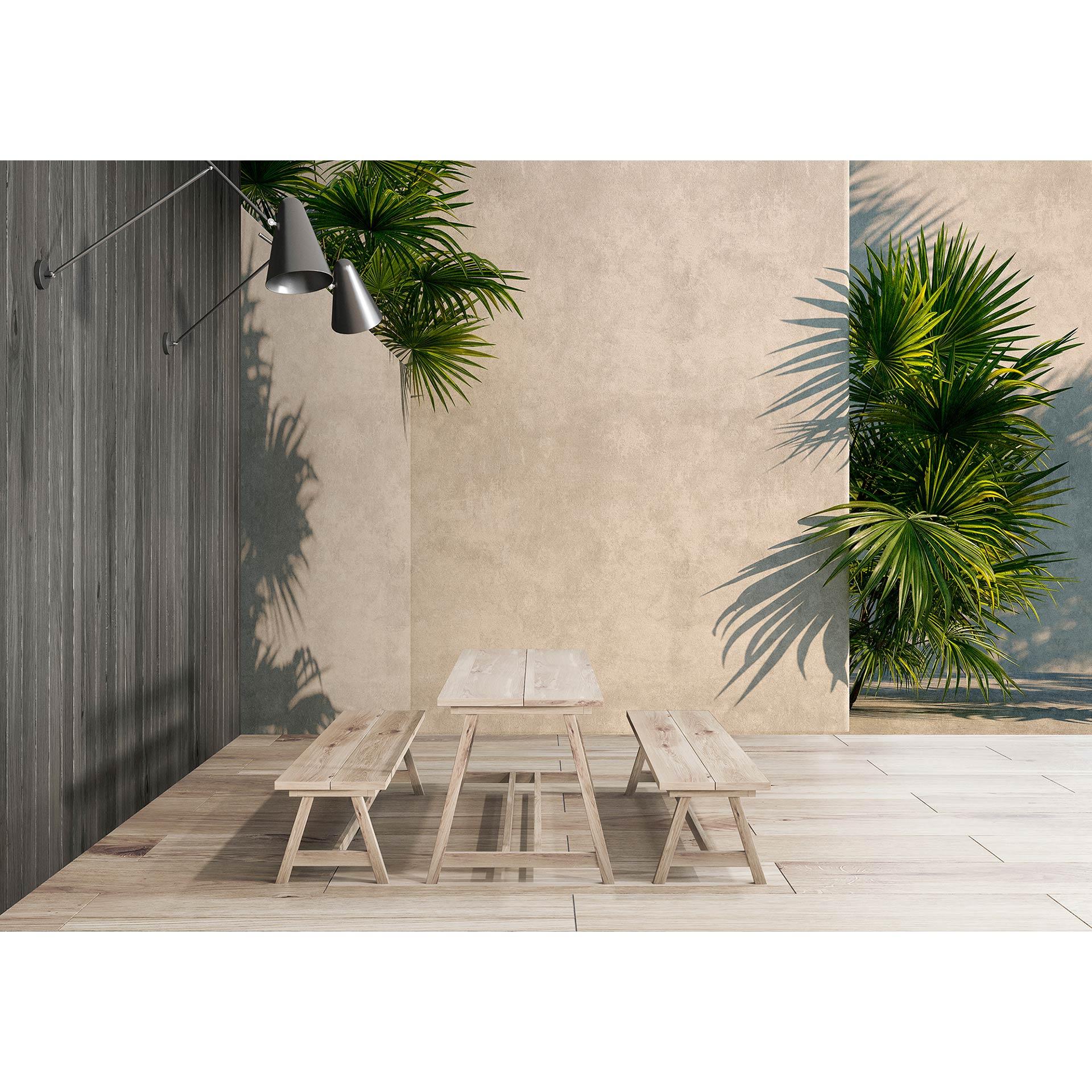 Fotomural Paredes de Patel 3 Tunis 1 beige, verde, gris