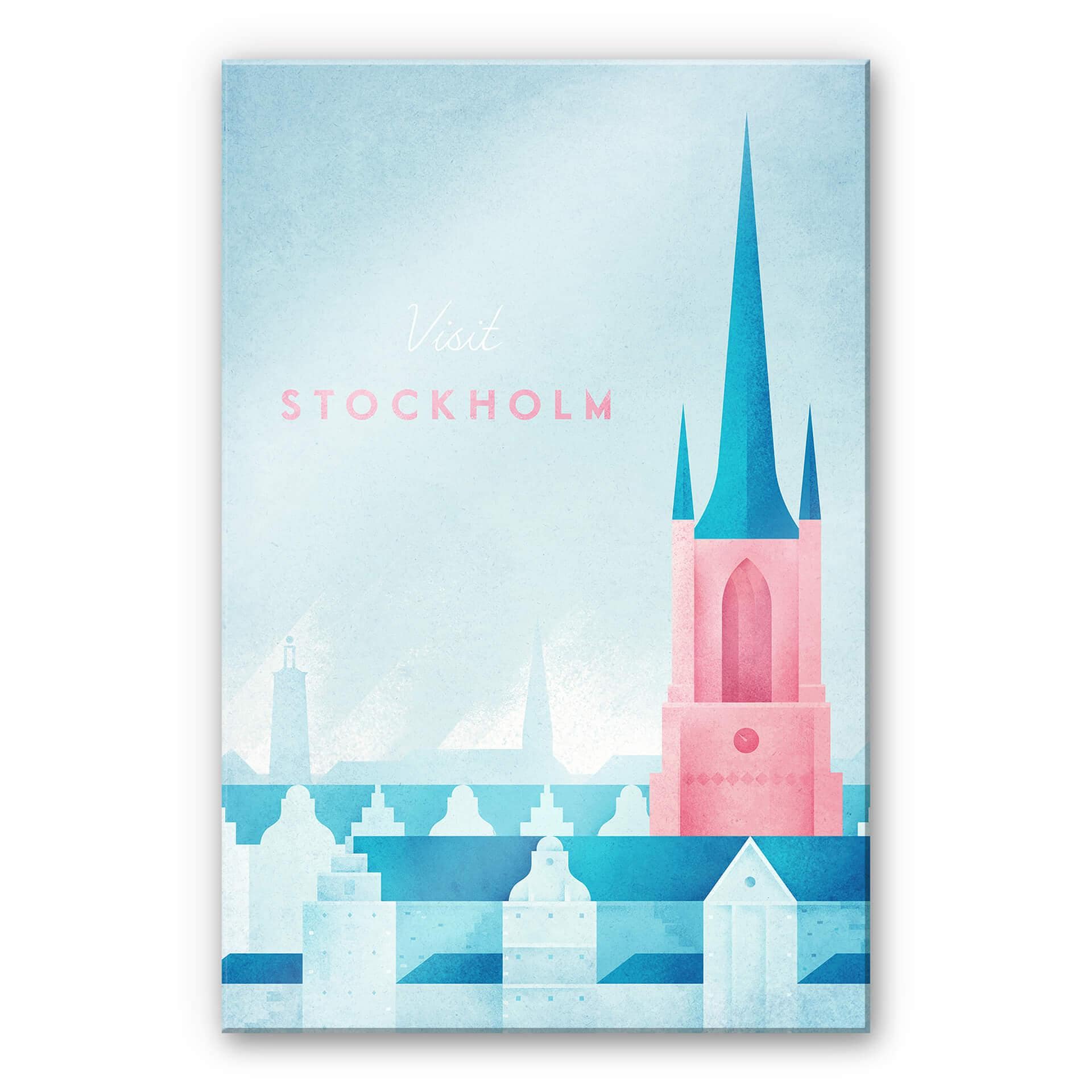 Akrylbillede Rivers - Stockholm