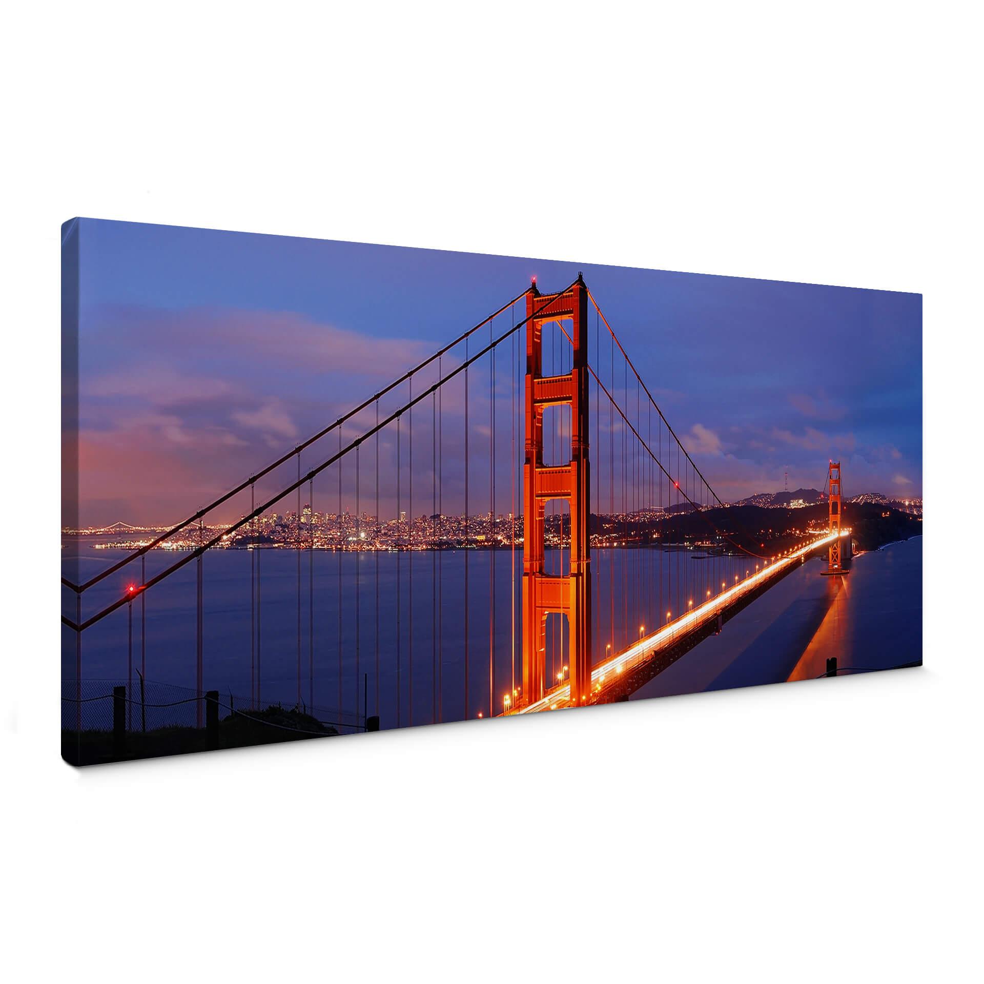 Lienzo Puente Golden Gate - Panorama