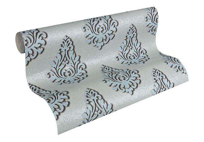 Architects Paper Tapete Nobile blau, metallic