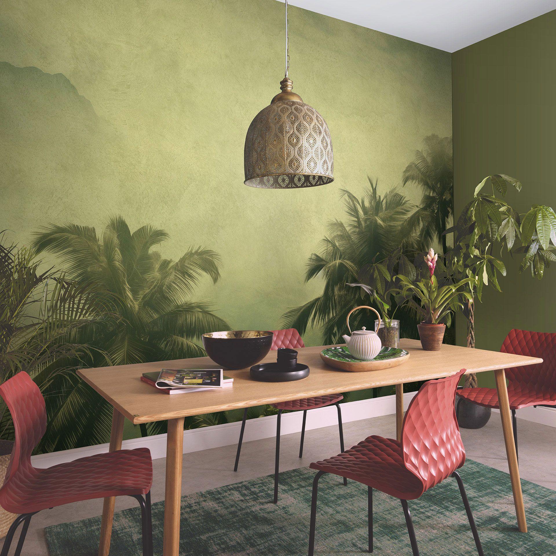 Landskabstapet Big Pictures green 4,50 x 2,70 m