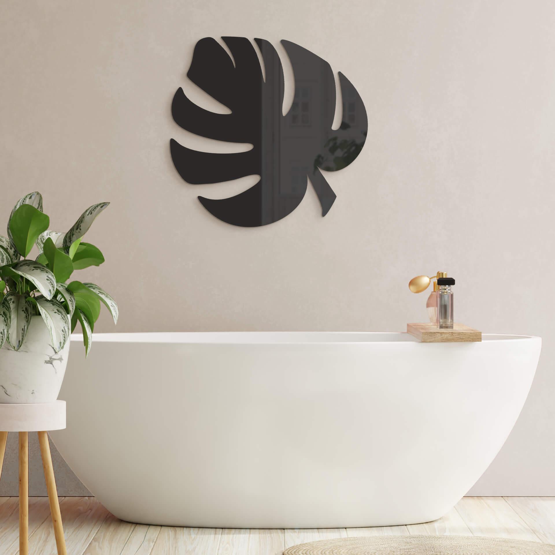 Decoración acrílica - Hoja de Monstera 03