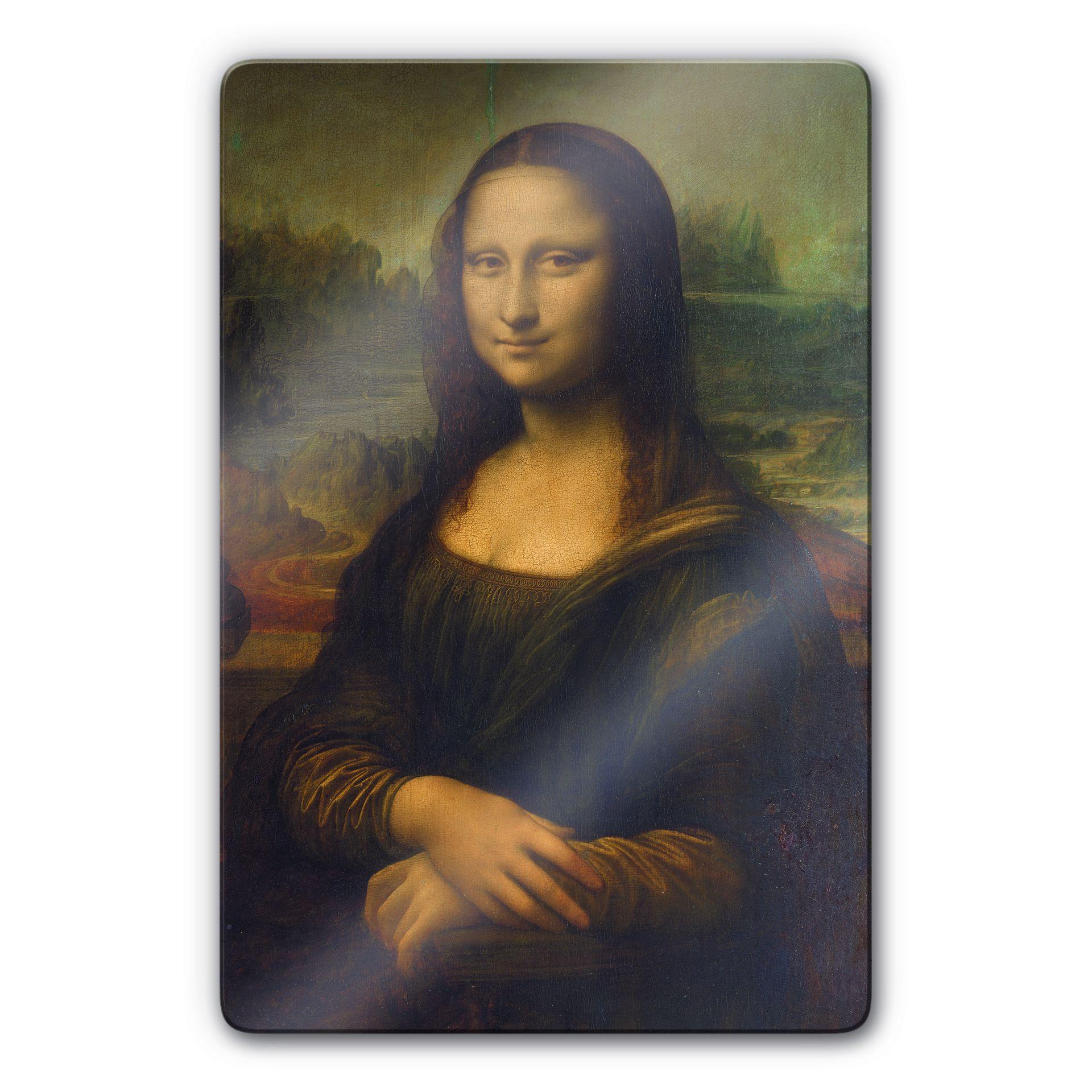 Glasbillede - Da Vinci - Mona Lisa