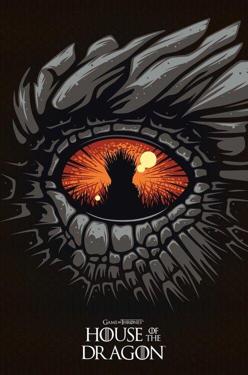 Poster, film poster House of the Dragon - Dragon 61x91,5 cm