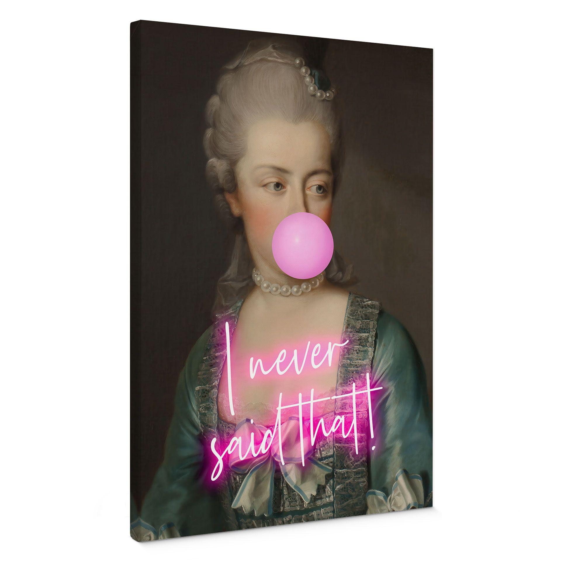 Lienzo María Antonieta: Yo nunca dije eso - Grace Digital Art