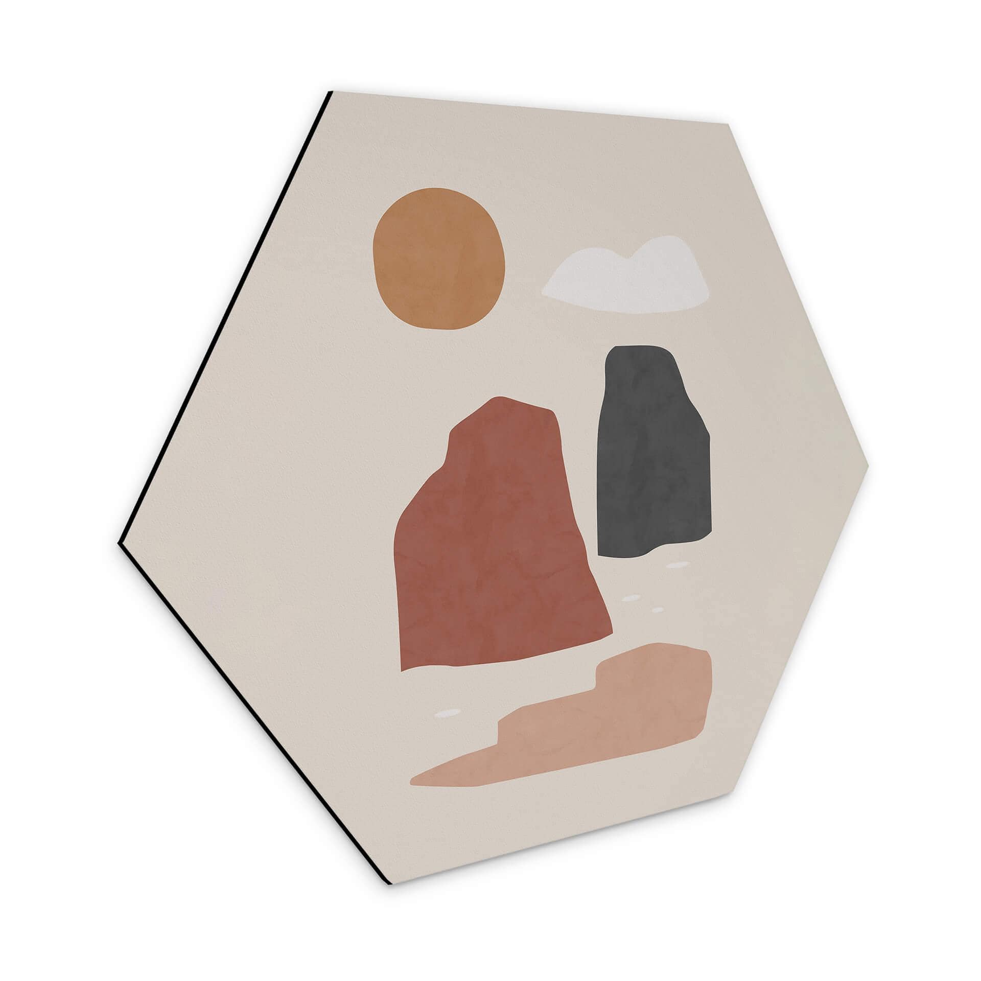 Hexagone - alu-Dibond Orara Studio - Paysage de jour