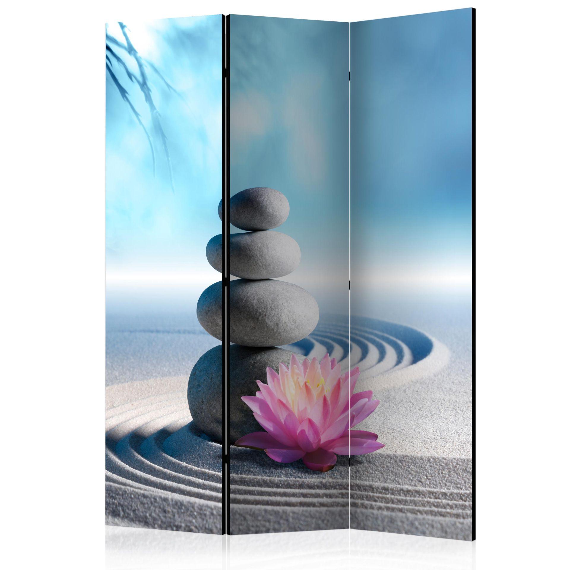 Skærm til rumdeling - Zen-have, 3-delt