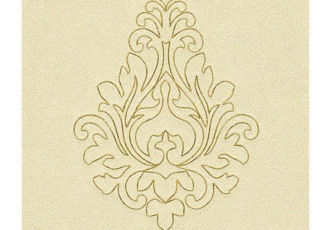 Architects Paper besticktes Panel Nobile gelb, met
