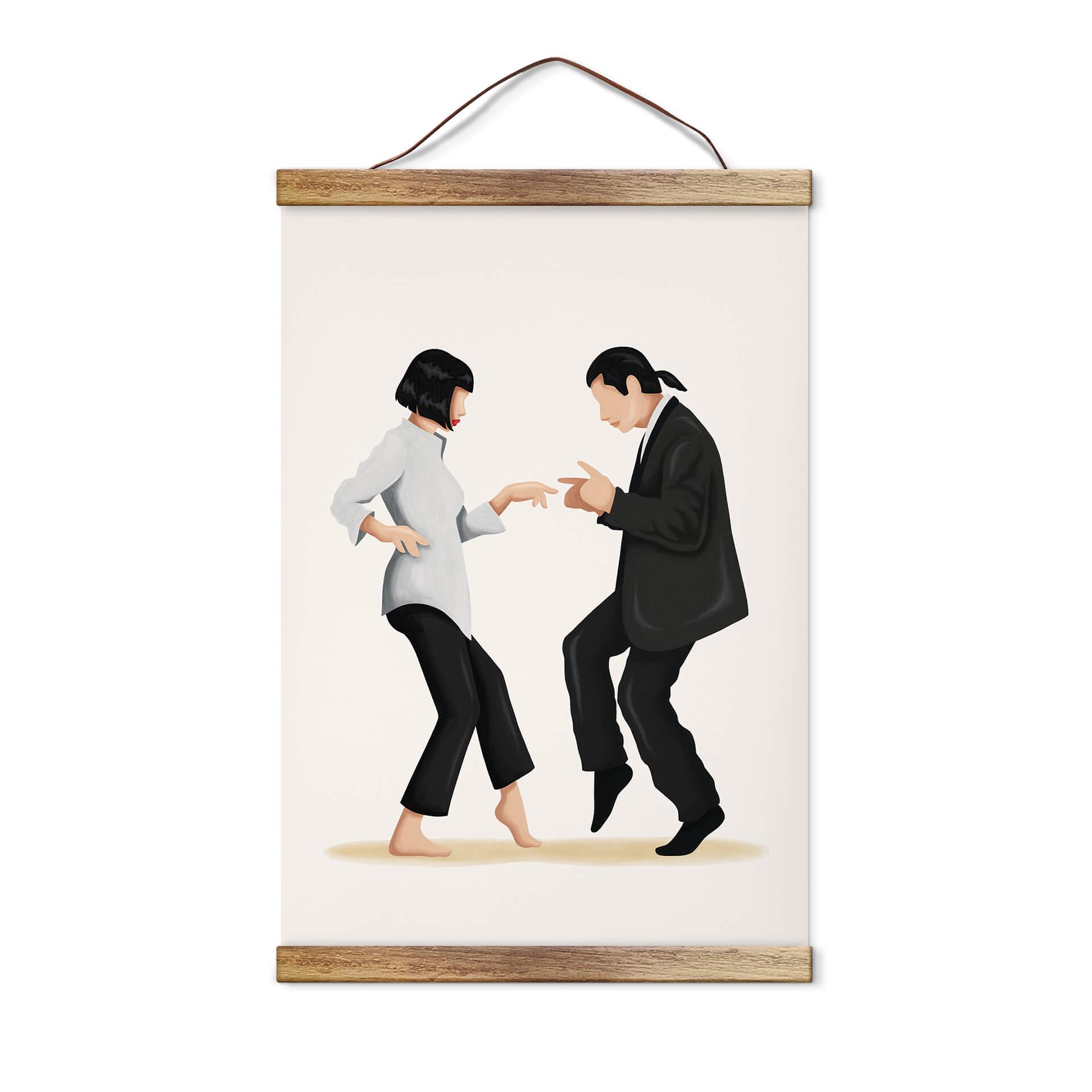 Tekstil plakat Tohmé - Pulp Fiction