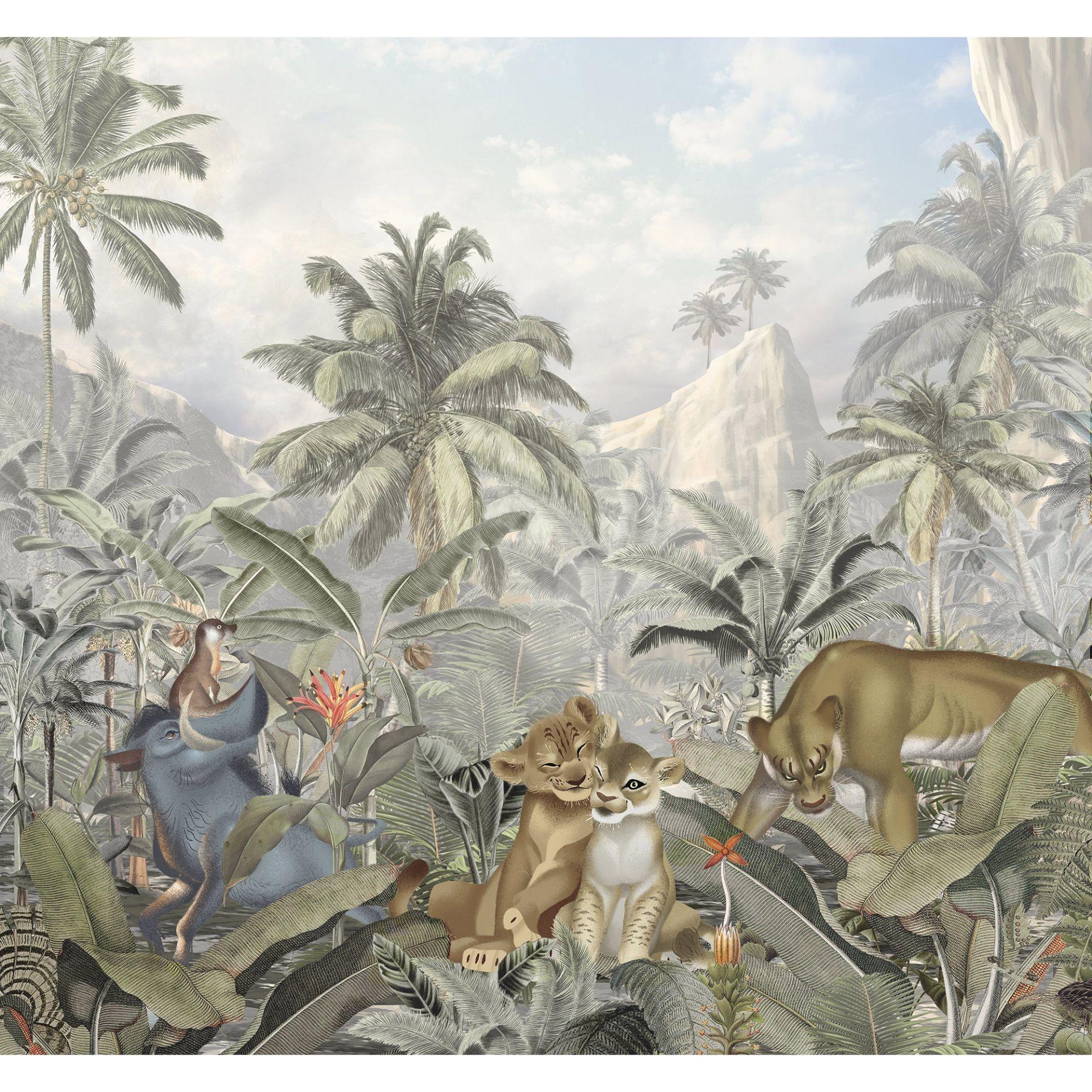 Tapet - Løvernes Konge - Bjerge - 300 x 280 cm