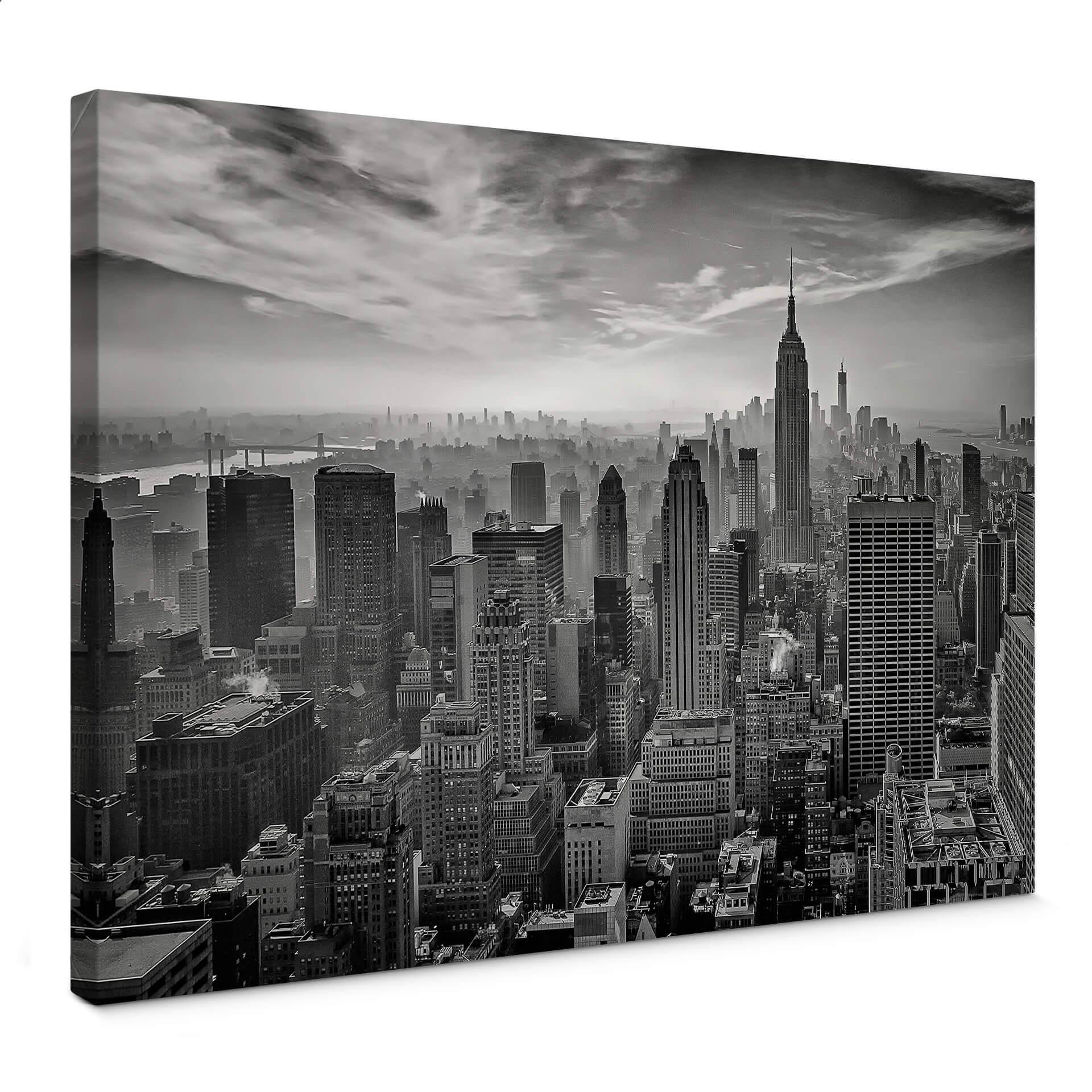 Canvasbillede - Schilbe - Hazy Gotham