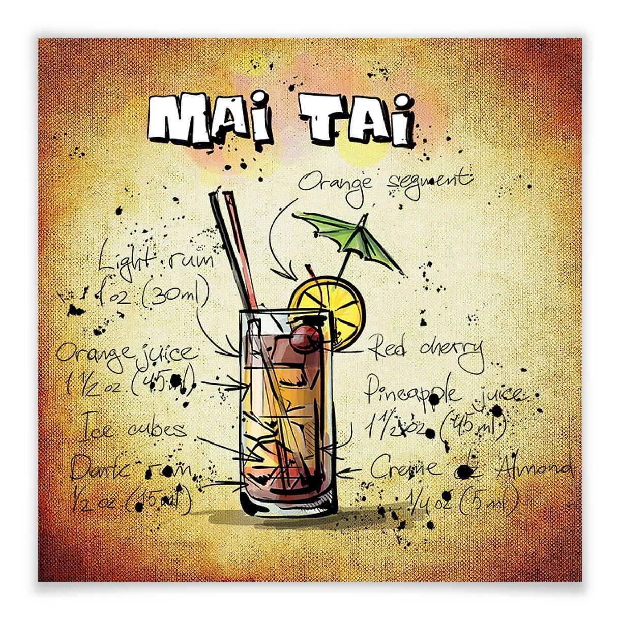 Poster - Mai Tai - Recette