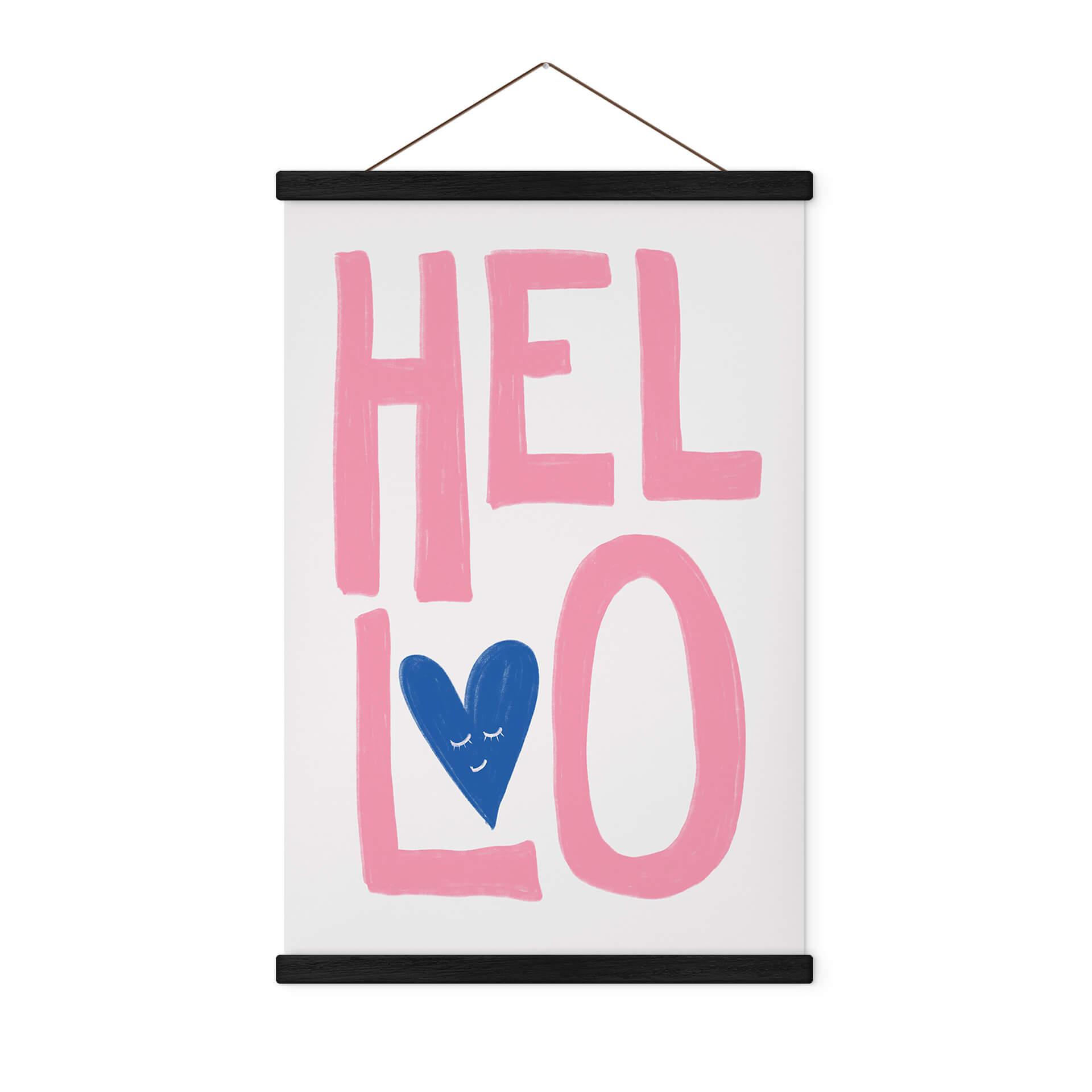 Tekstil plakat Fritsch - Hello