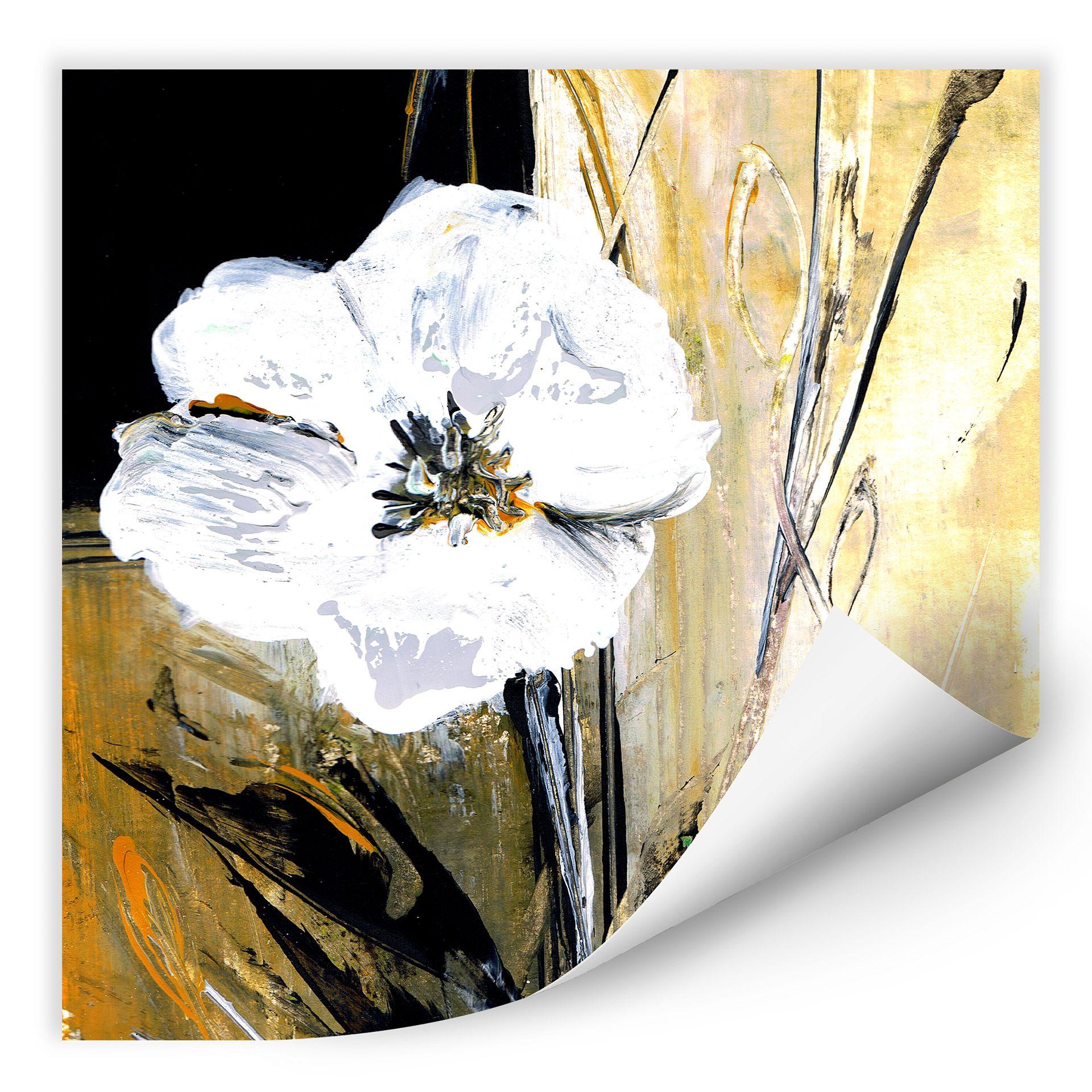 Zelfklevende Poster - Niksic - Modern Flower
