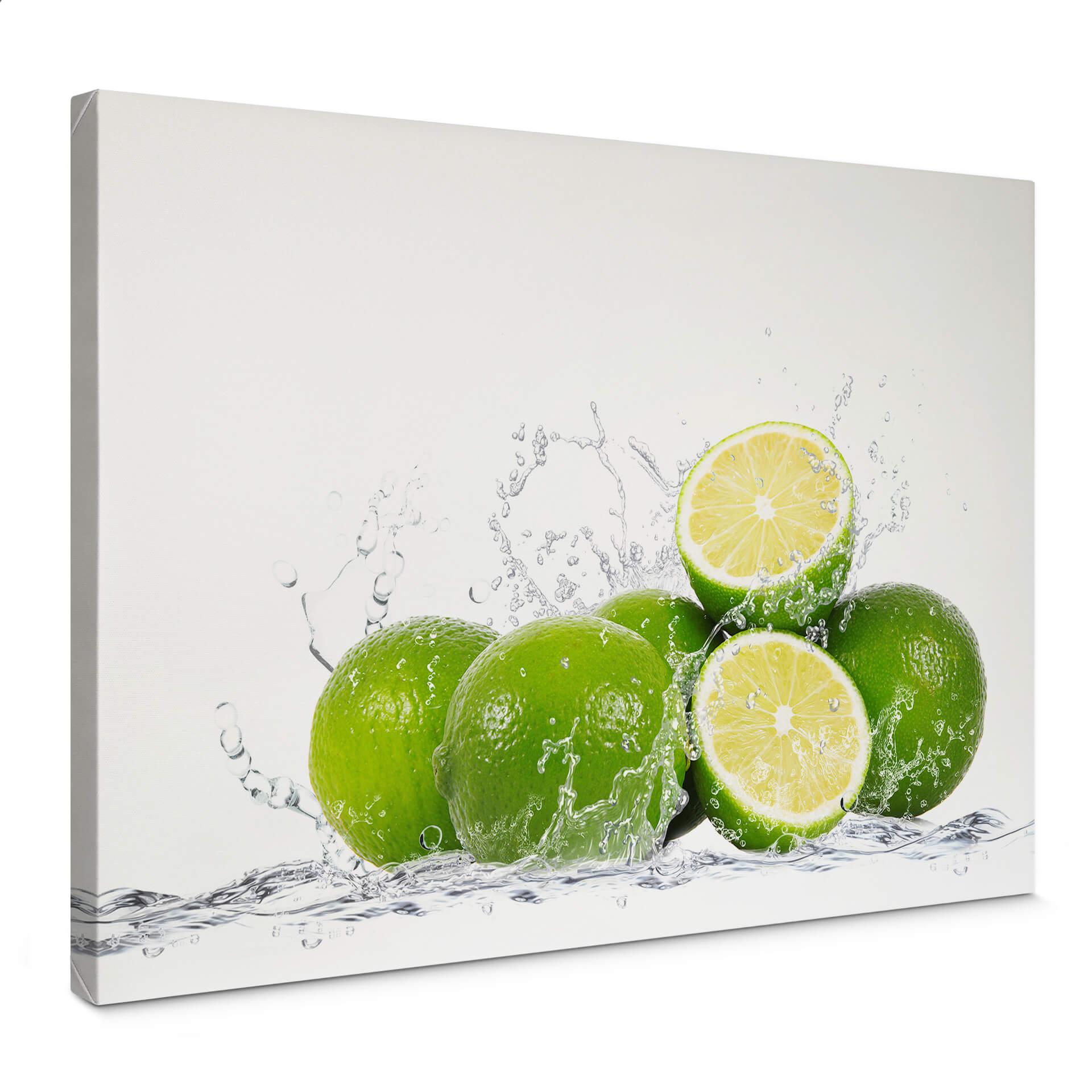 Lienzo Splashing Limes