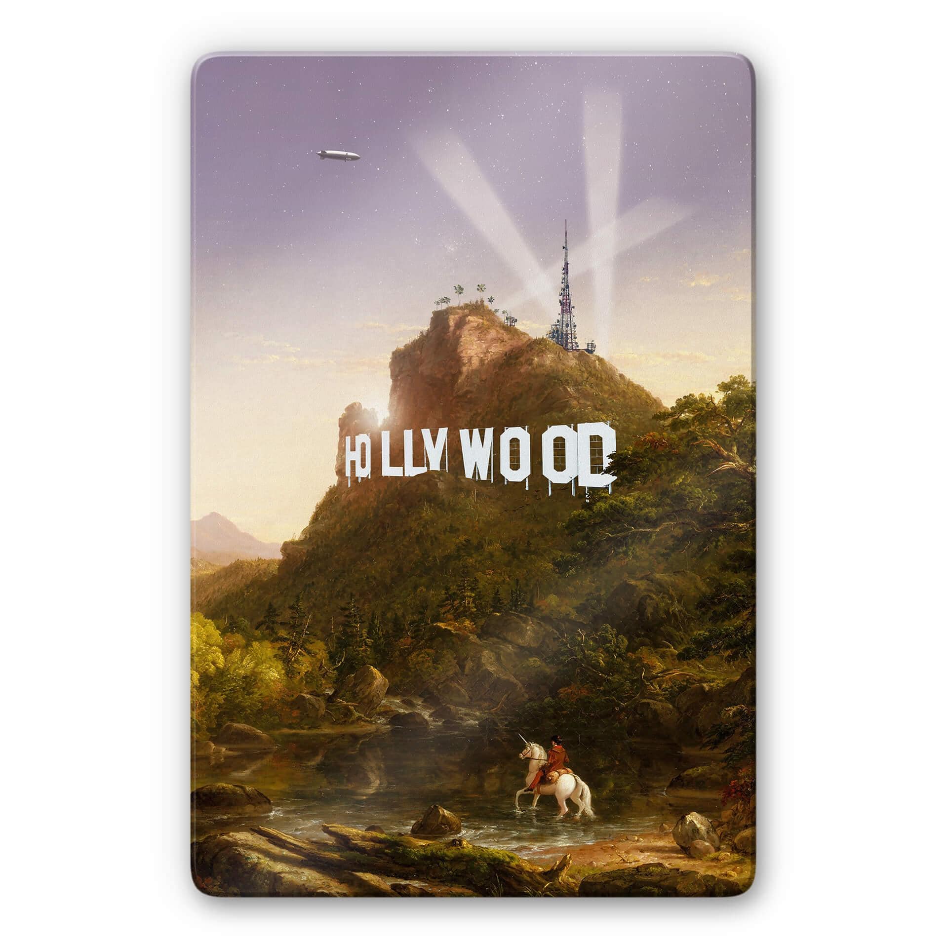Glasschilderij Loose - Hollywood