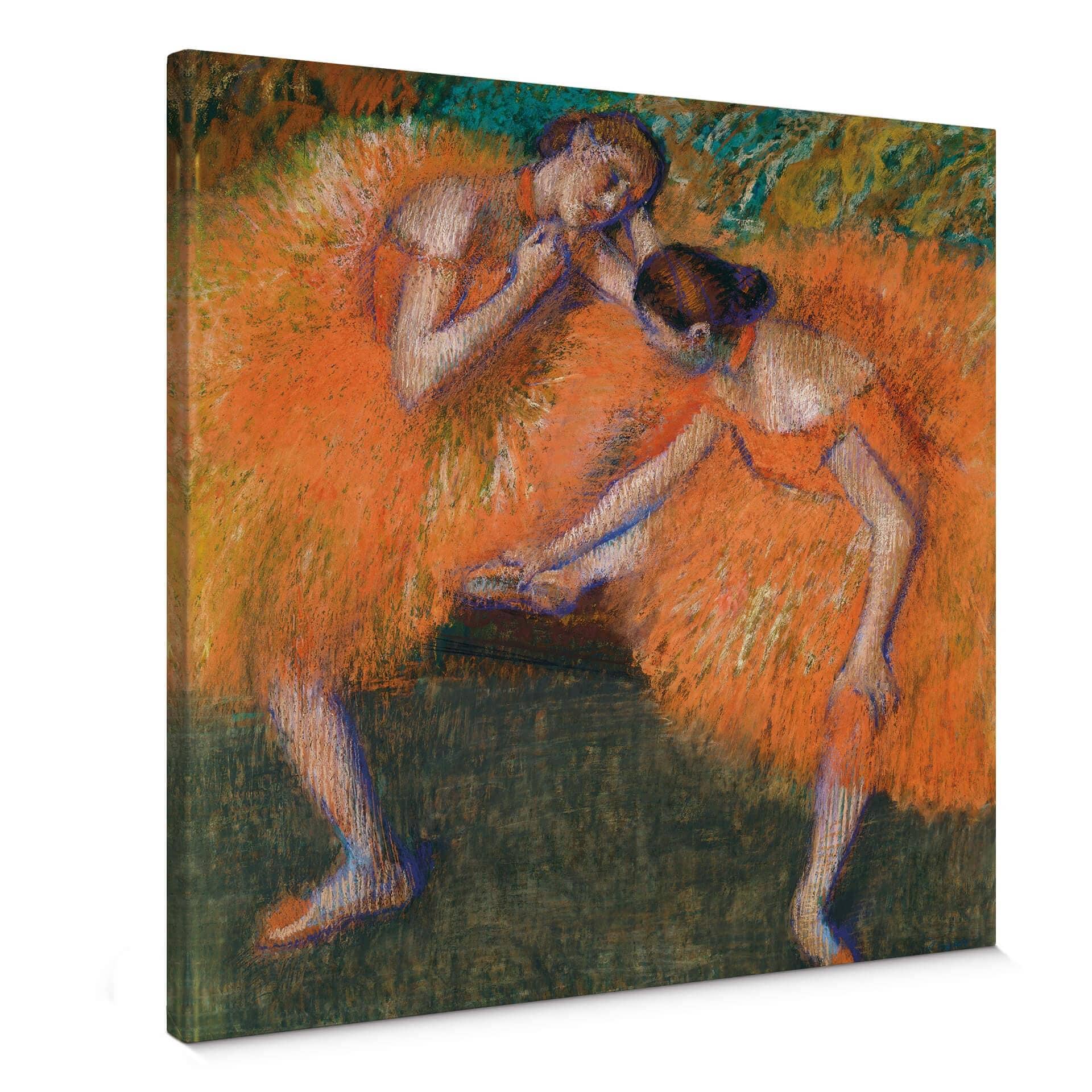 Degas - To dansere - Lærredsprint