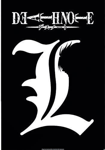 Poster, Filmposter Death Note - L Symbol 61x91,5 cm