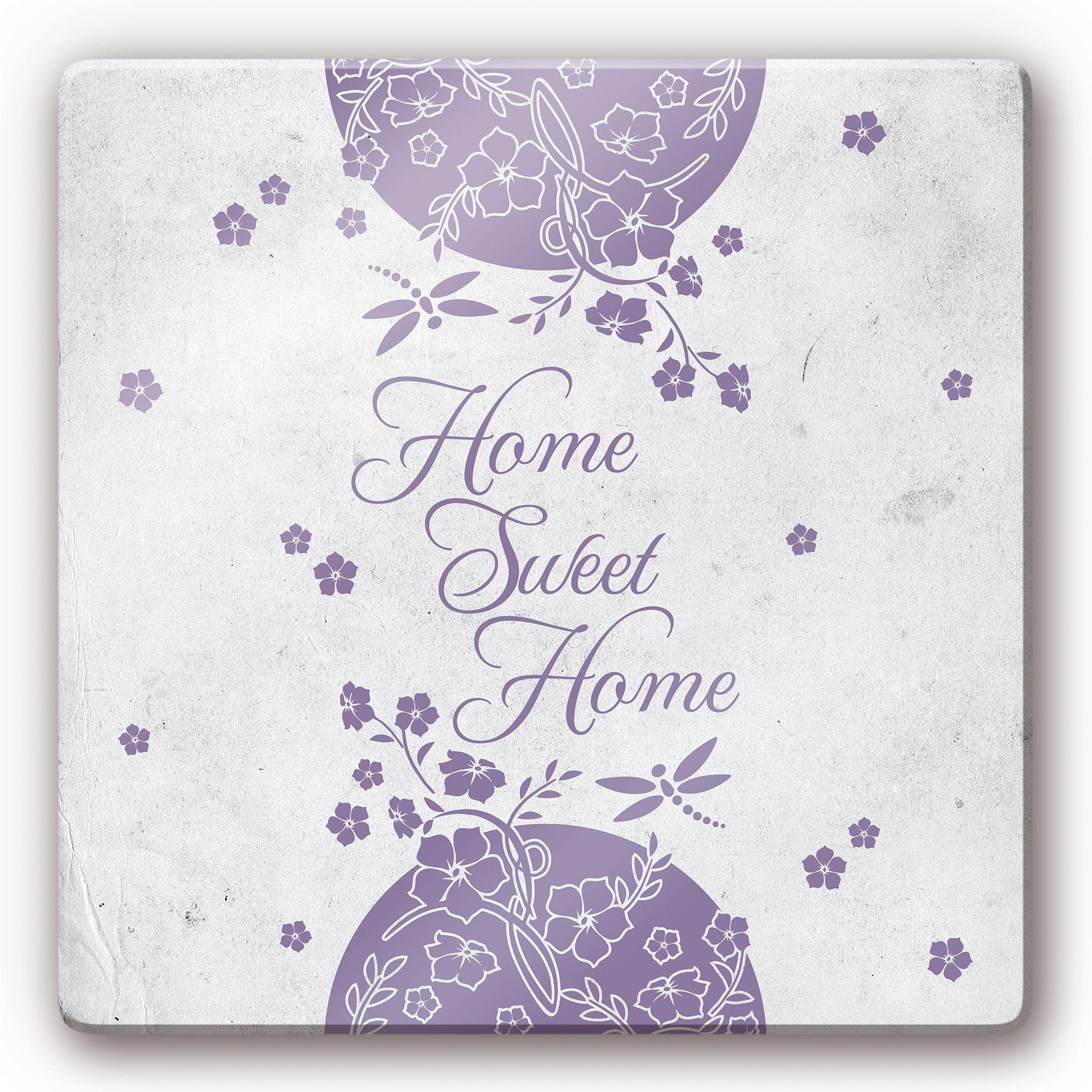 Tableau en verre - Home Sweet Home