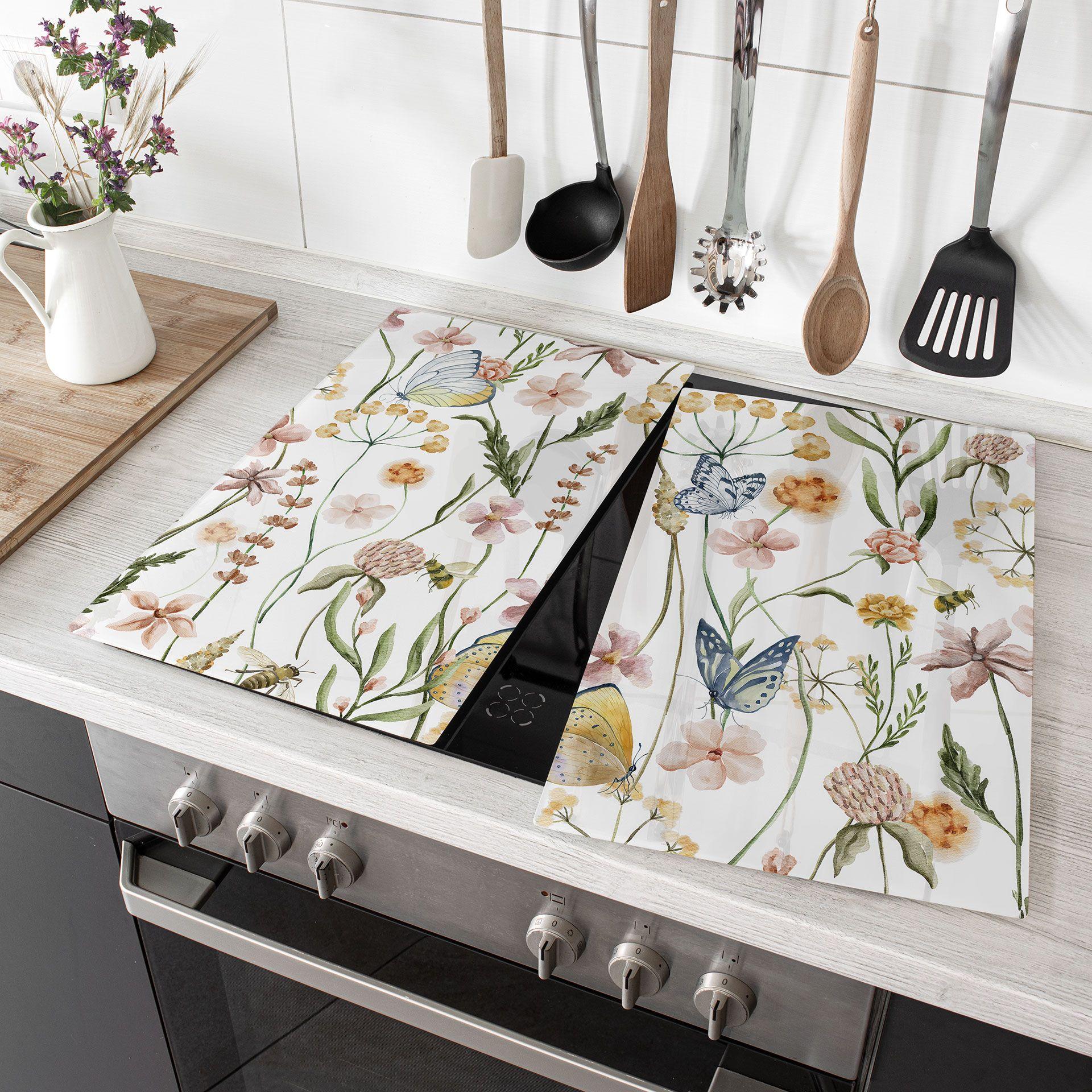 Beskyttere til bageplader Forårseng med sommerfugle - UN Designs