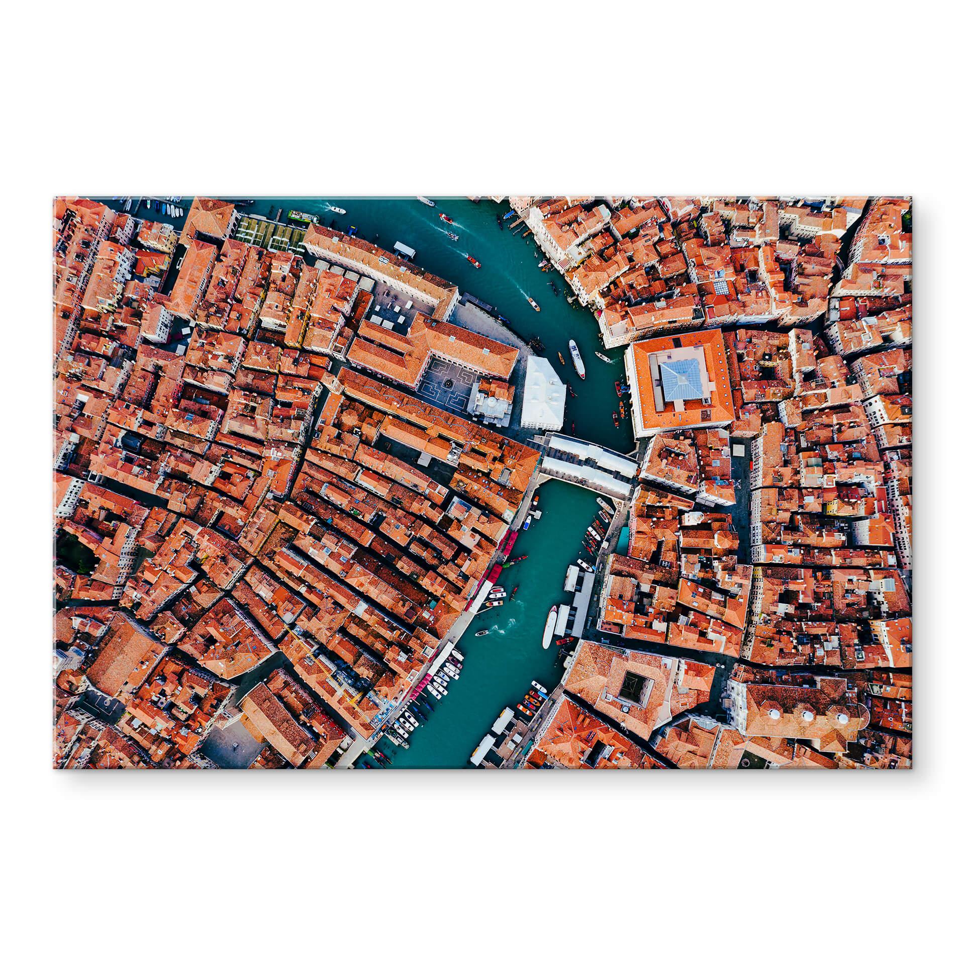 Akrylbillede Colombo - Venedig fra oven